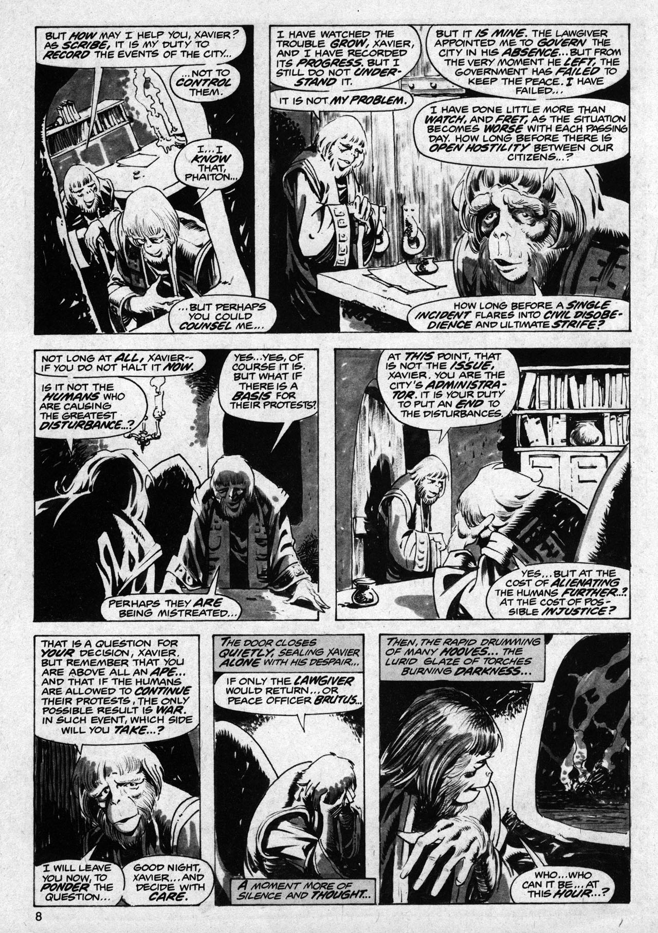 Read online Planet of the Apes comic -  Issue #11 - 8