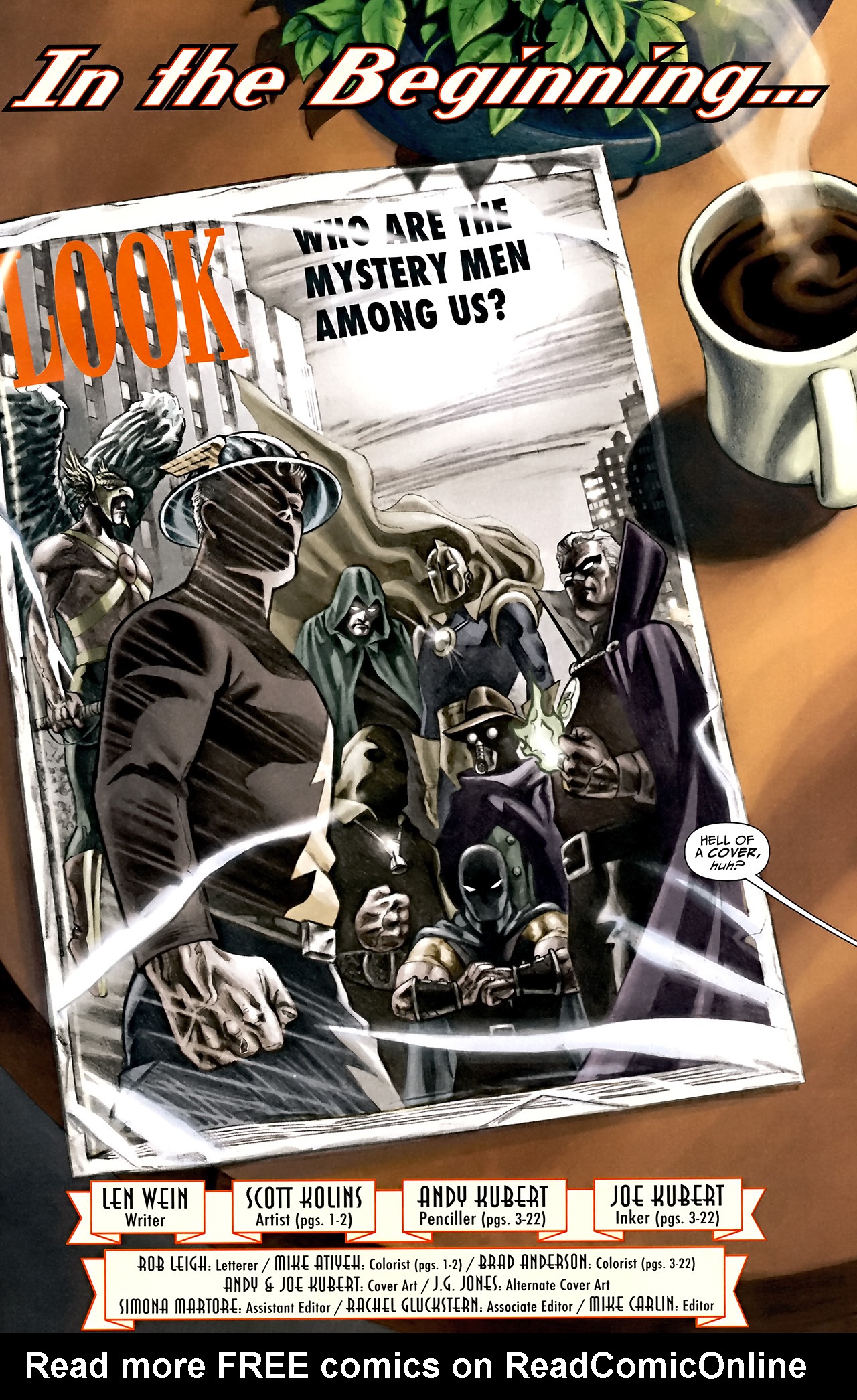 Read online DCU: Legacies comic -  Issue #1 - 2