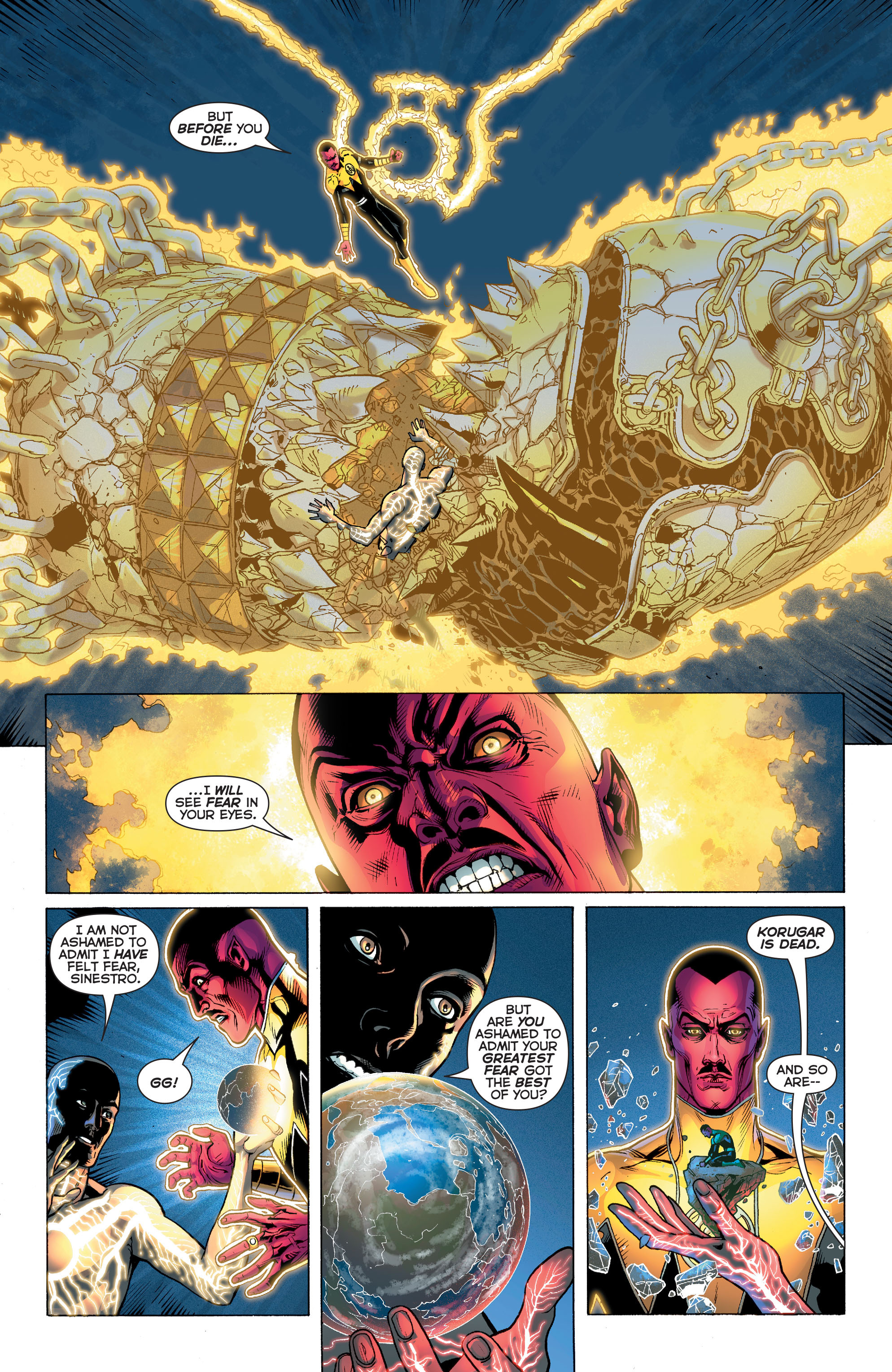Read online Green Lantern: The Wrath of the First Lantern comic -  Issue # TPB - 279