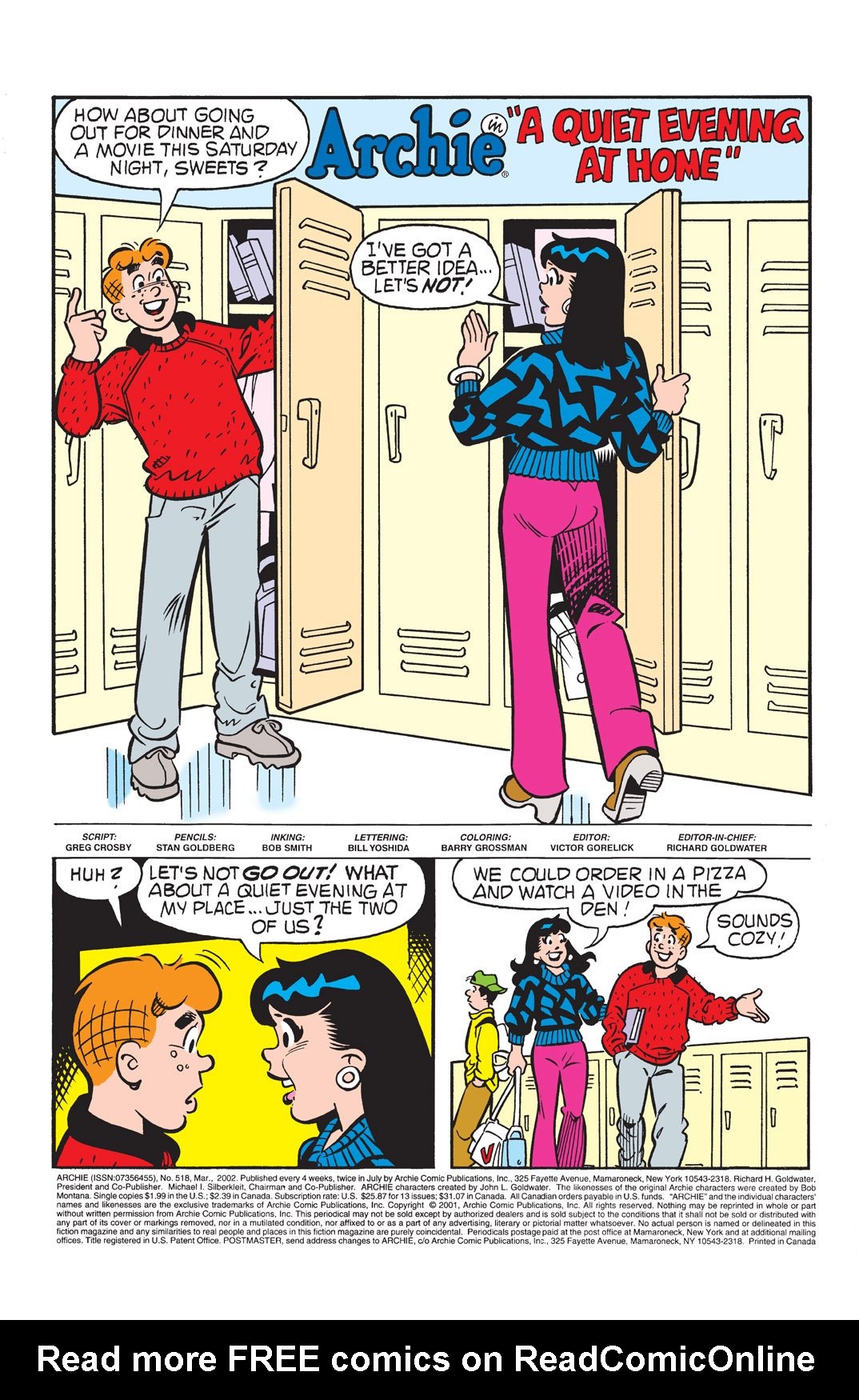 Read online Archie (1960) comic -  Issue #518 - 2