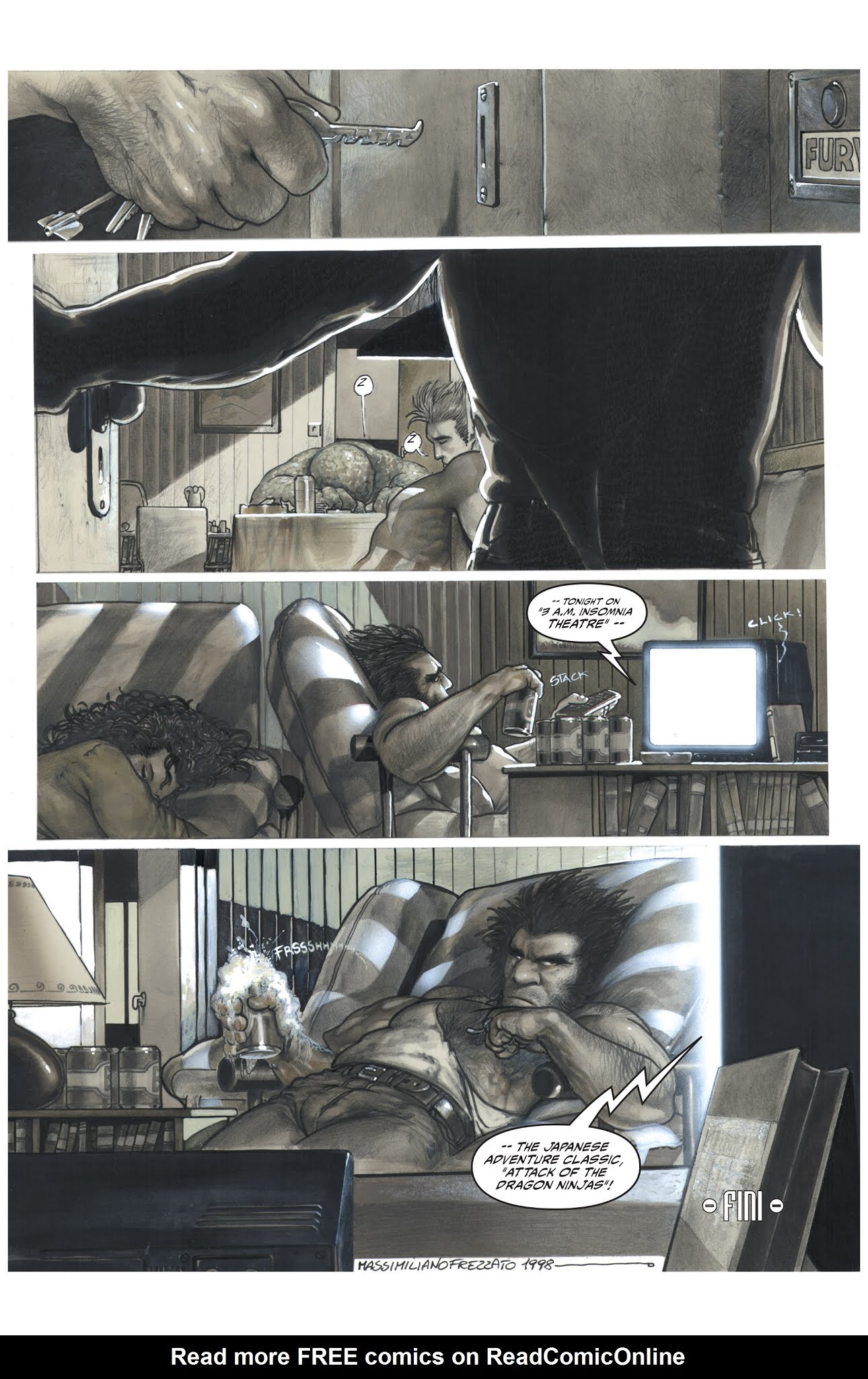 Read online Wolverine (1988) comic -  Issue # Annual '99 - 36