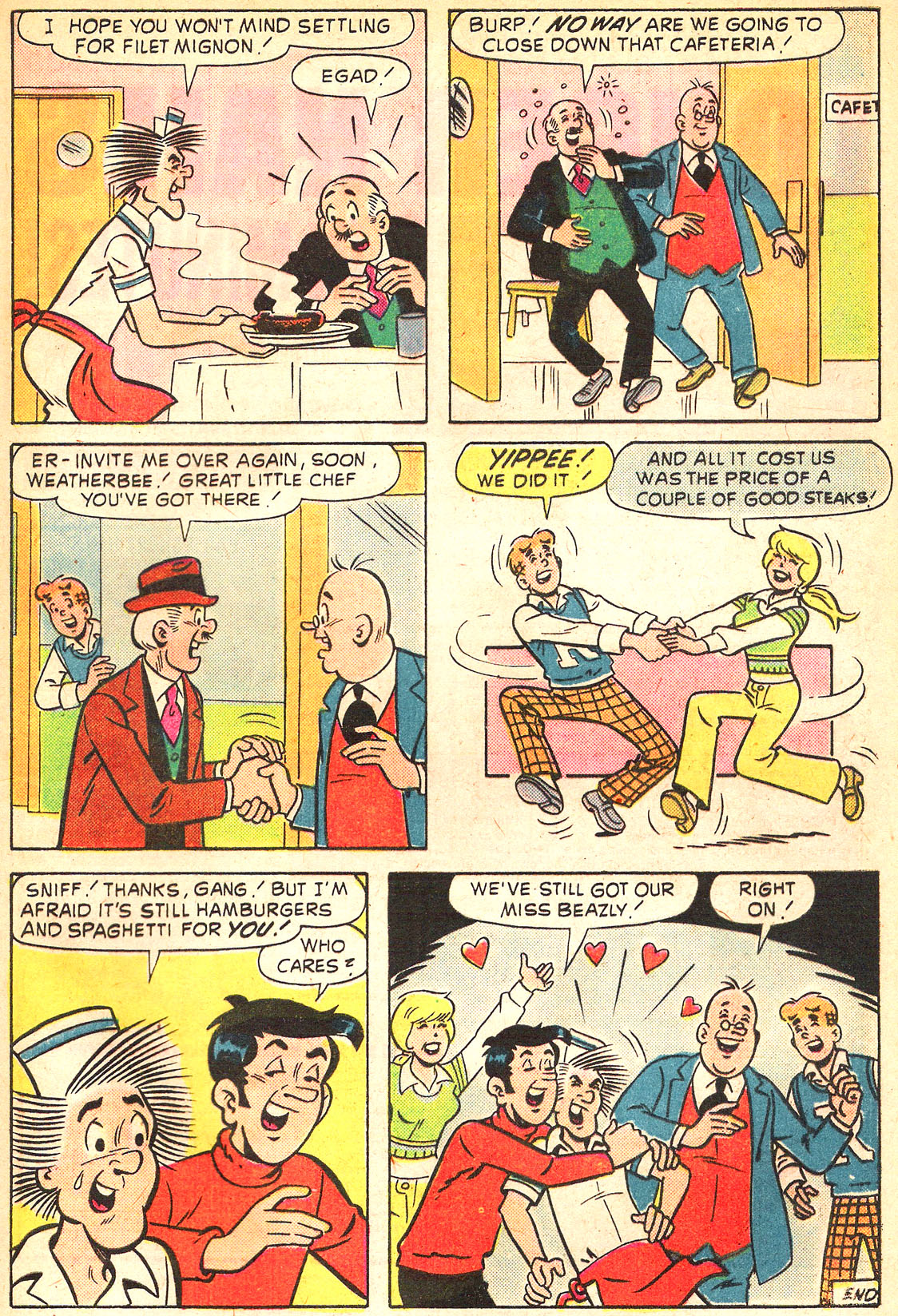 Read online Pep Comics comic -  Issue #303 - 33