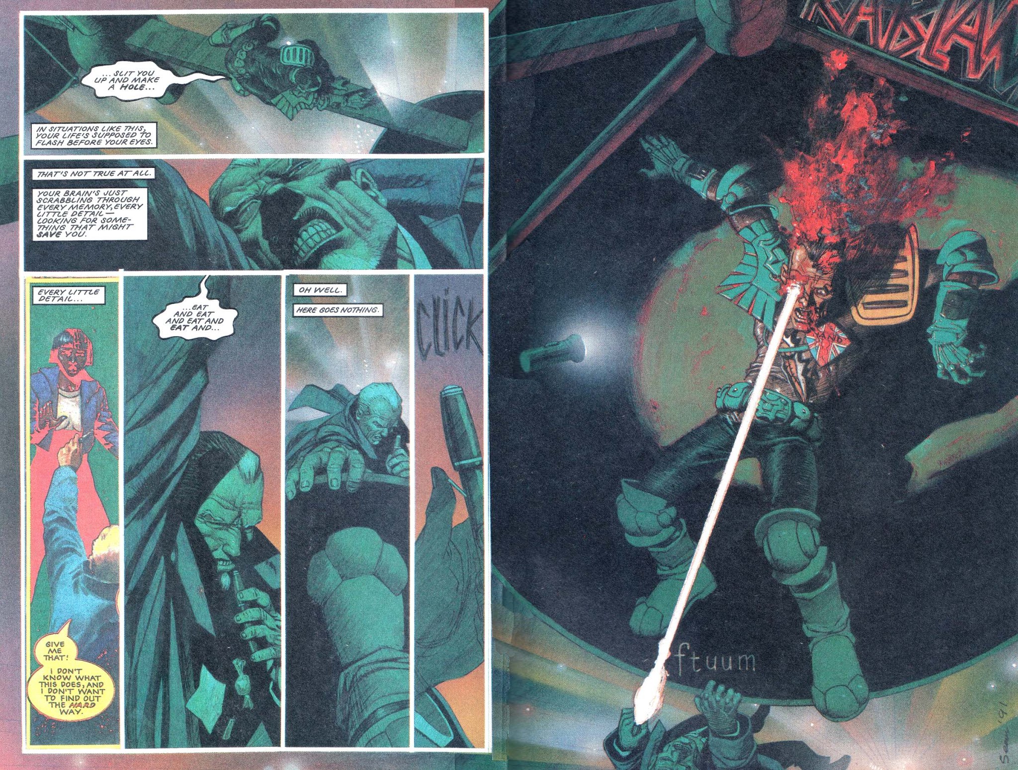 Read online Judge Dredd: The Megazine comic -  Issue #14 - 45