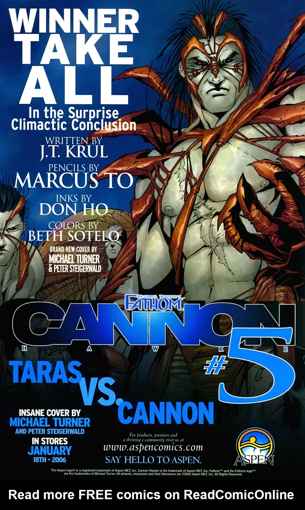 Read online Fathom: Cannon Hawke comic -  Issue #4 - 28