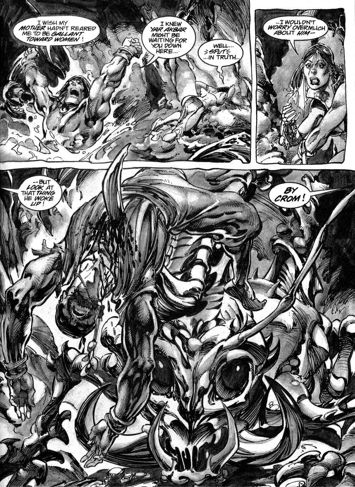 Read online Conan the Savage comic -  Issue #6 - 43