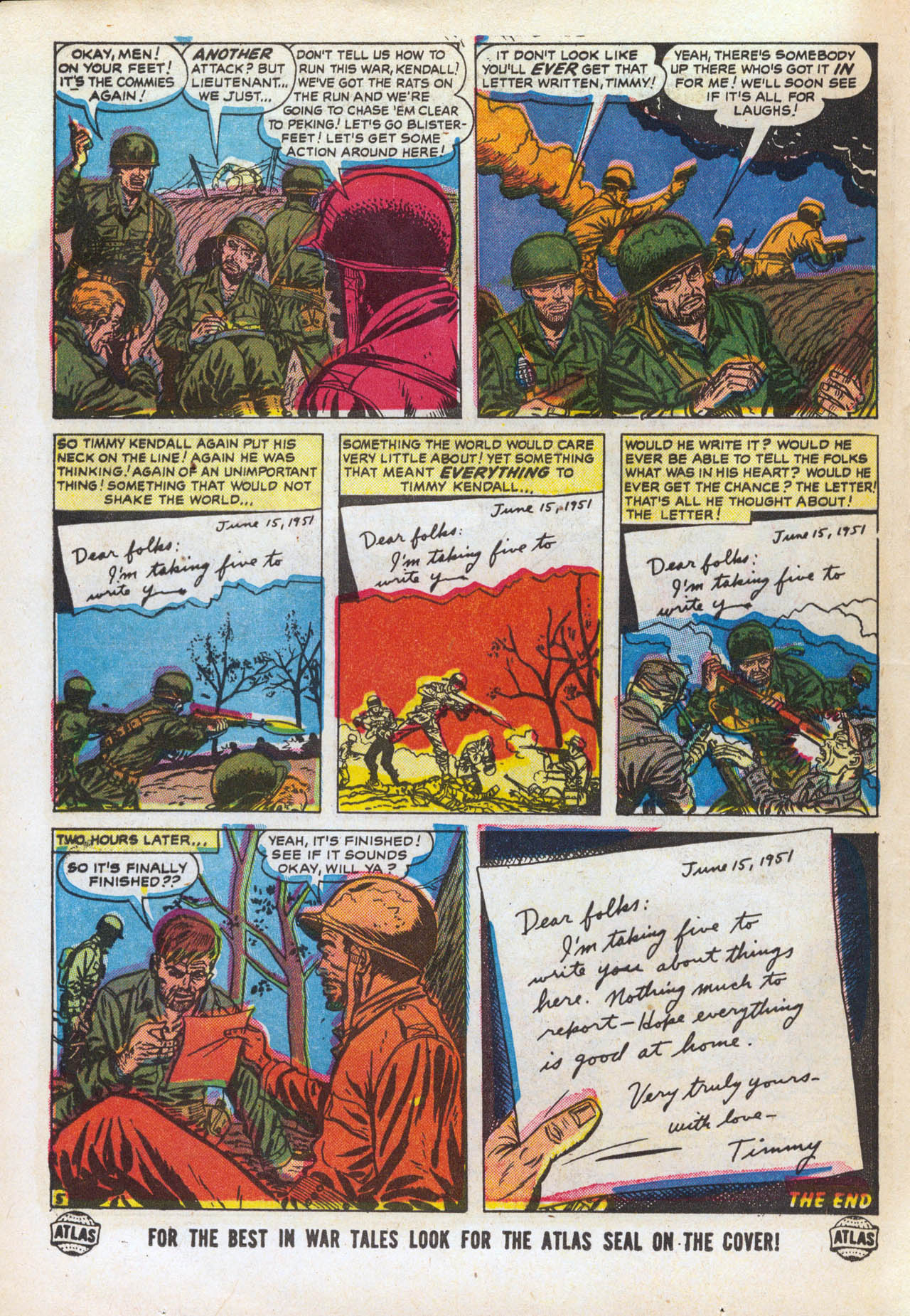 Read online War Action comic -  Issue #8 - 24