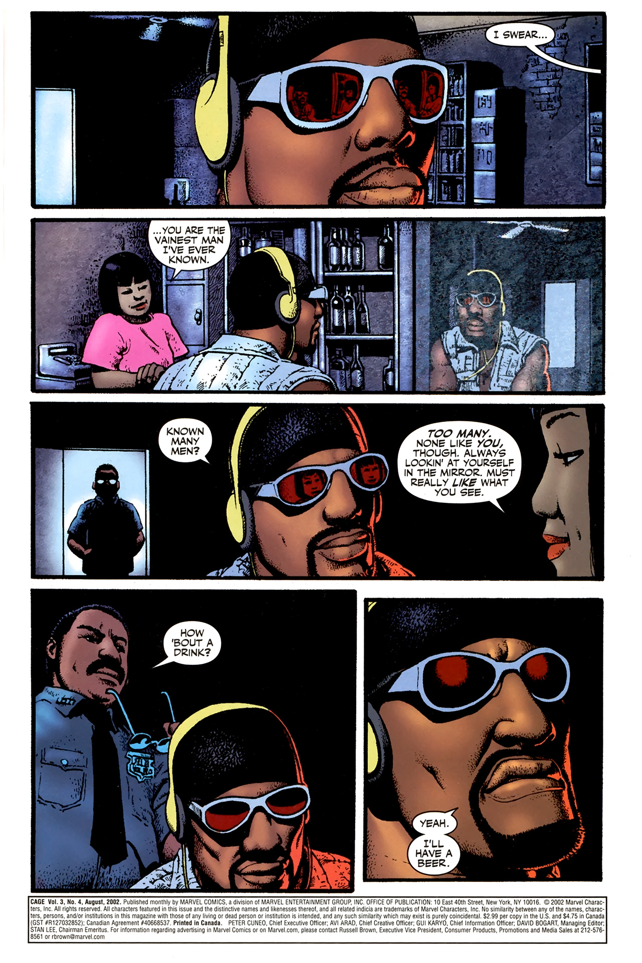 Read online Cage (2002) comic -  Issue #4 - 4