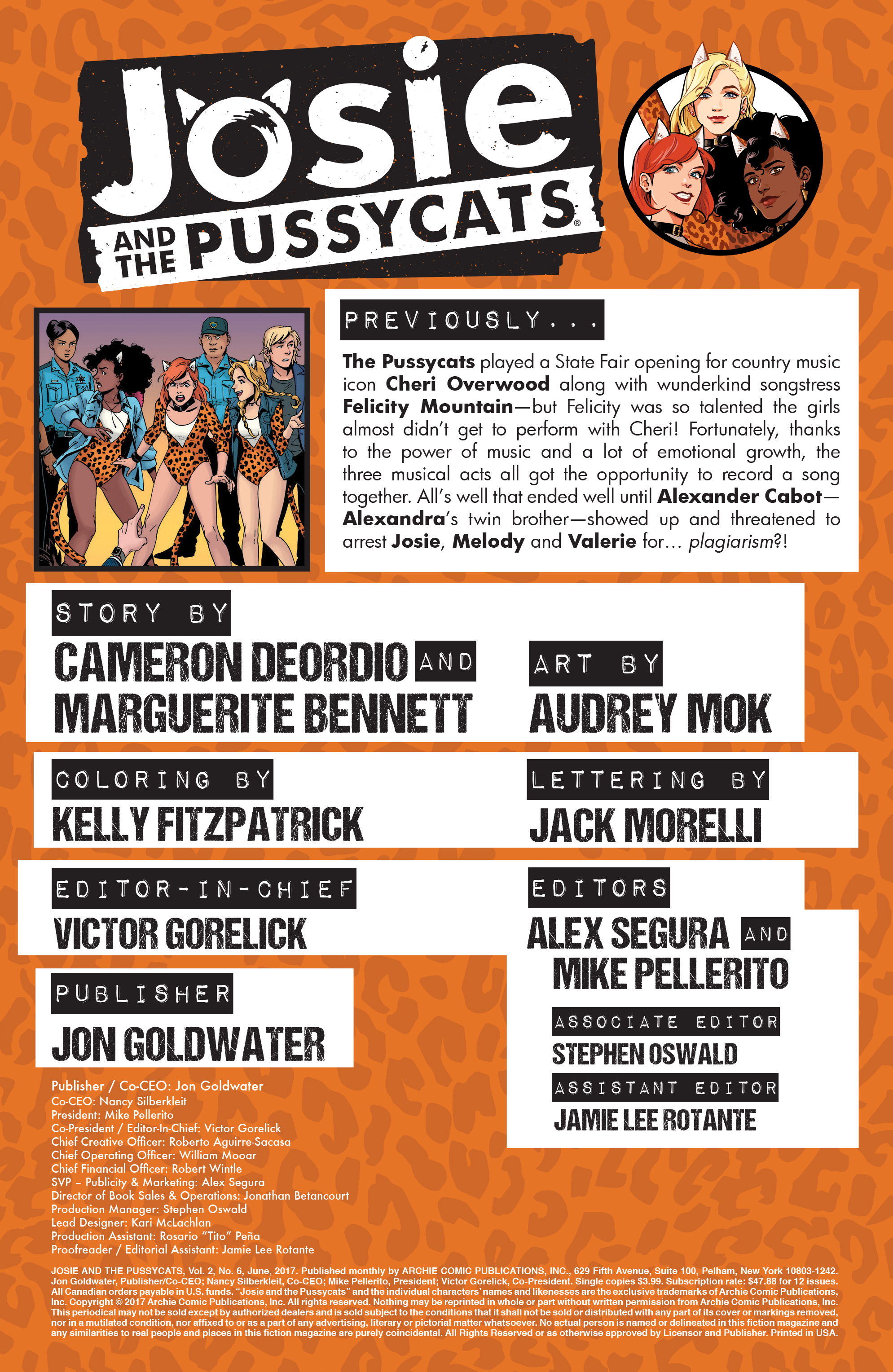 Read online Josie and the Pussycats comic -  Issue #6 - 2