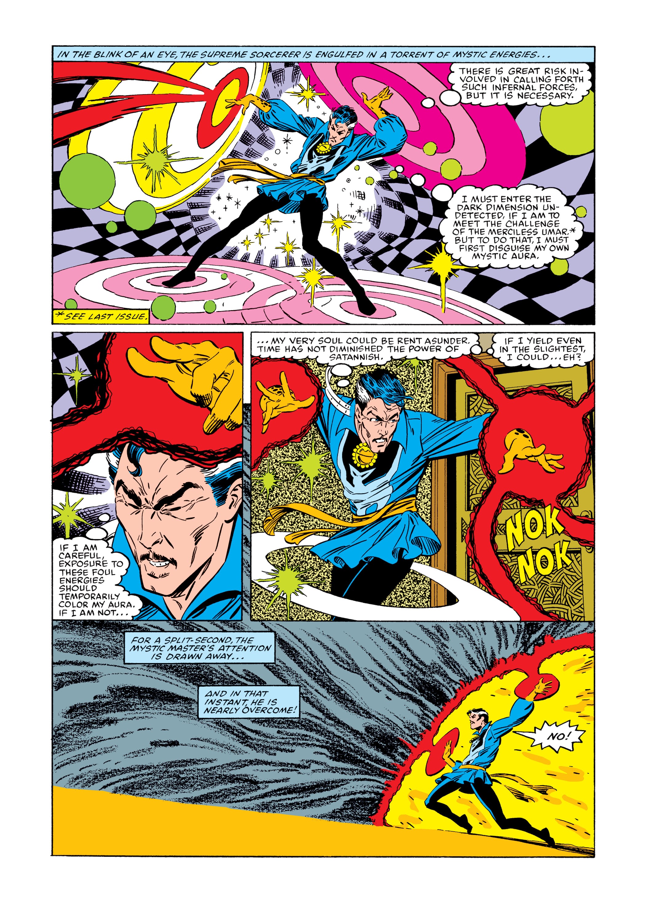 Read online Marvel Masterworks: Doctor Strange comic -  Issue # TPB 10 (Part 3) - 84