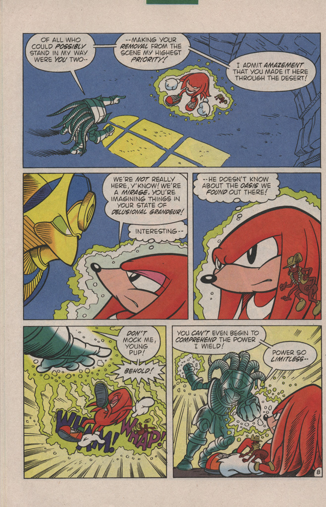 Read online Sonic's Friendly Nemesis, Knuckles comic -  Issue #3 - 14