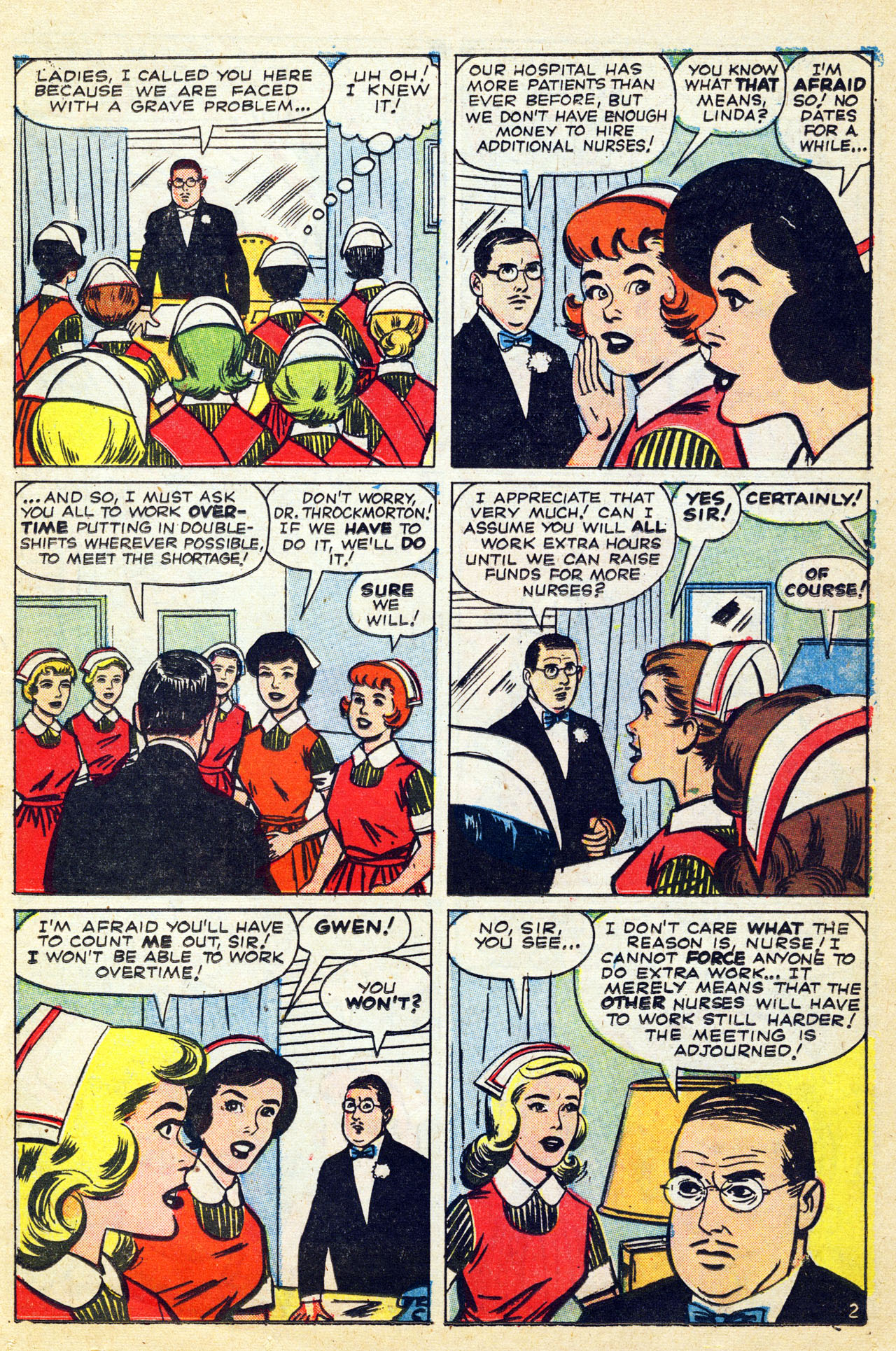 Read online Linda Carter, Student Nurse comic -  Issue #3 - 11