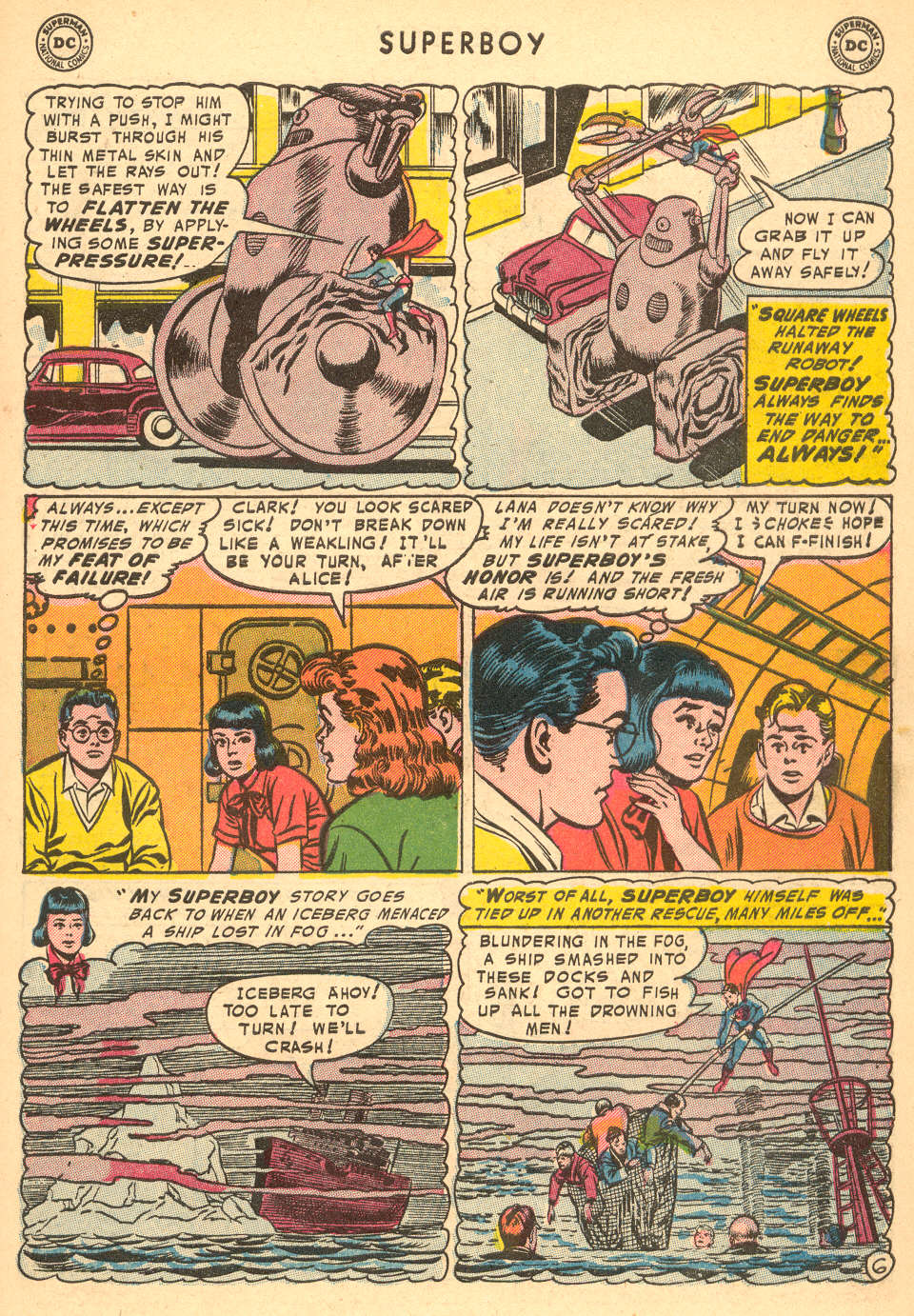 Read online Superboy (1949) comic -  Issue #34 - 31