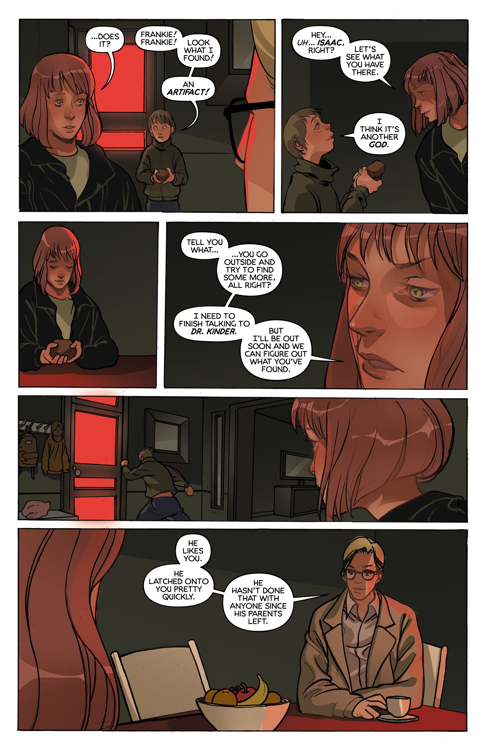 Read online Unearth comic -  Issue #6 - 14