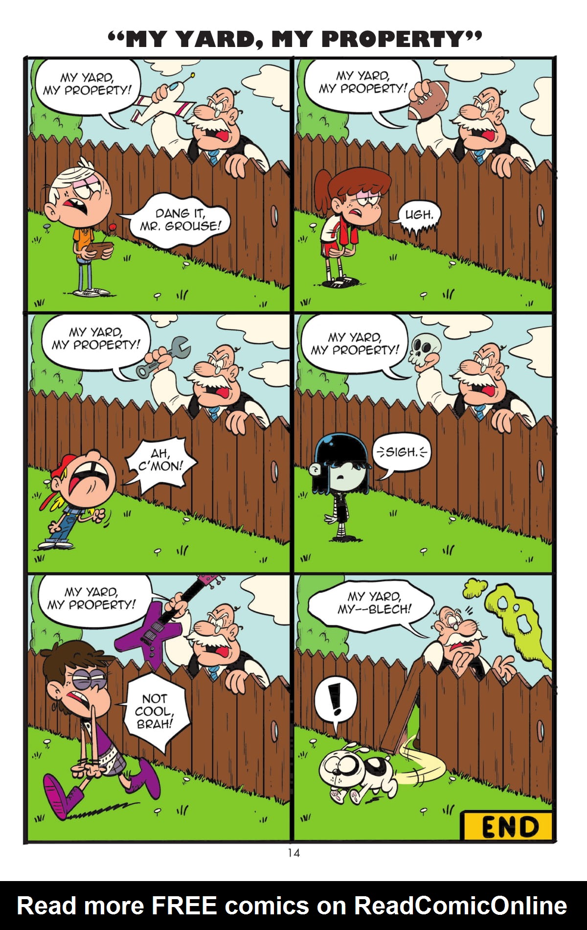 Read online The Loud House comic -  Issue #3 - 14