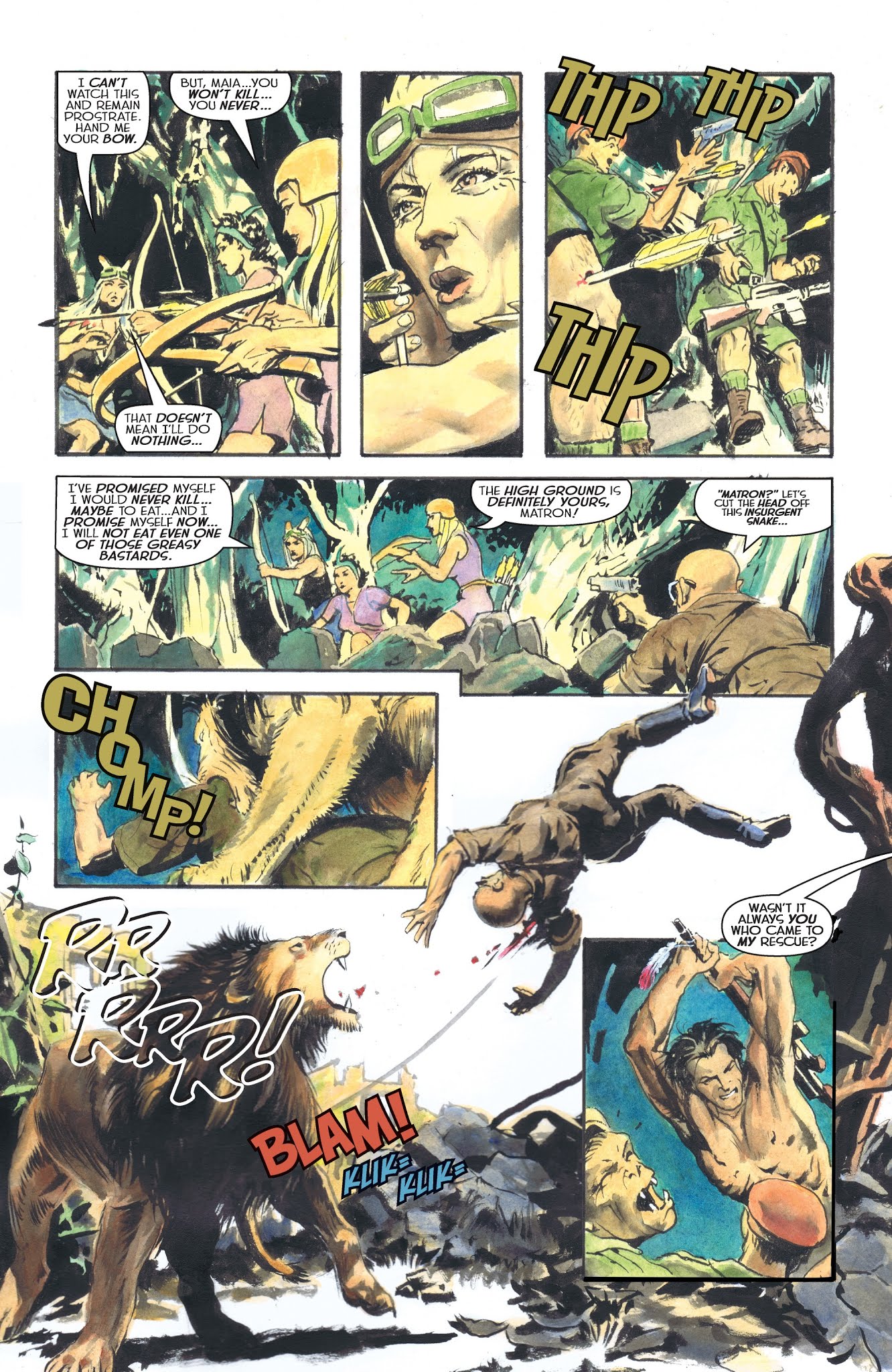 Read online The Once and Future Tarzan comic -  Issue # TPB - 27