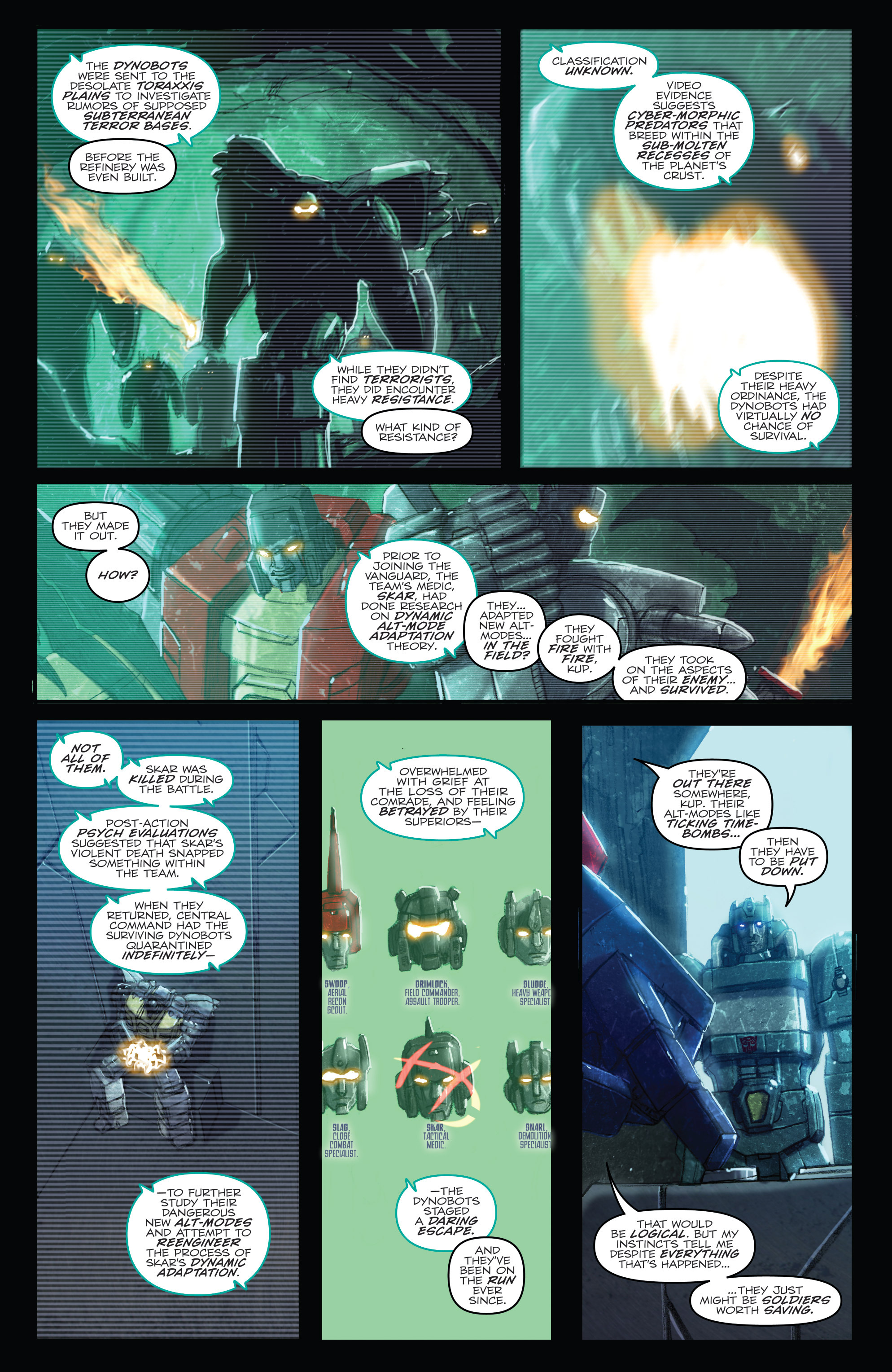 Read online Transformers: Monstrosity [II] comic -  Issue # TPB - 56