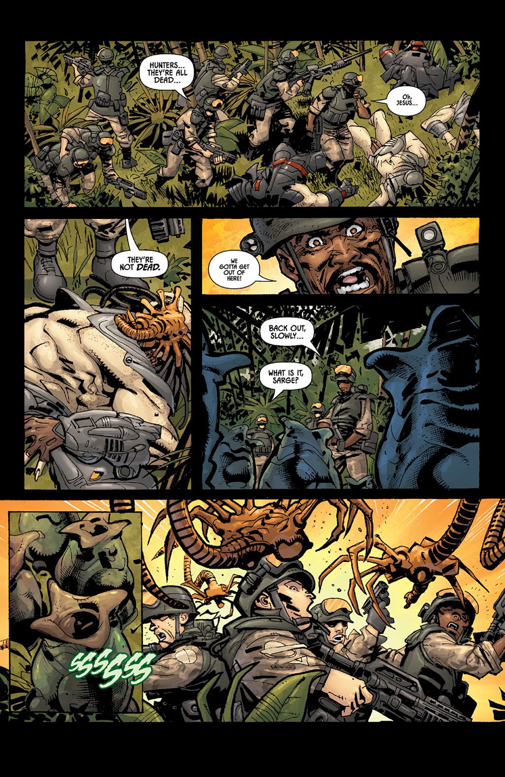 Aliens vs. Predator: Three World War issue 5 - Page 21