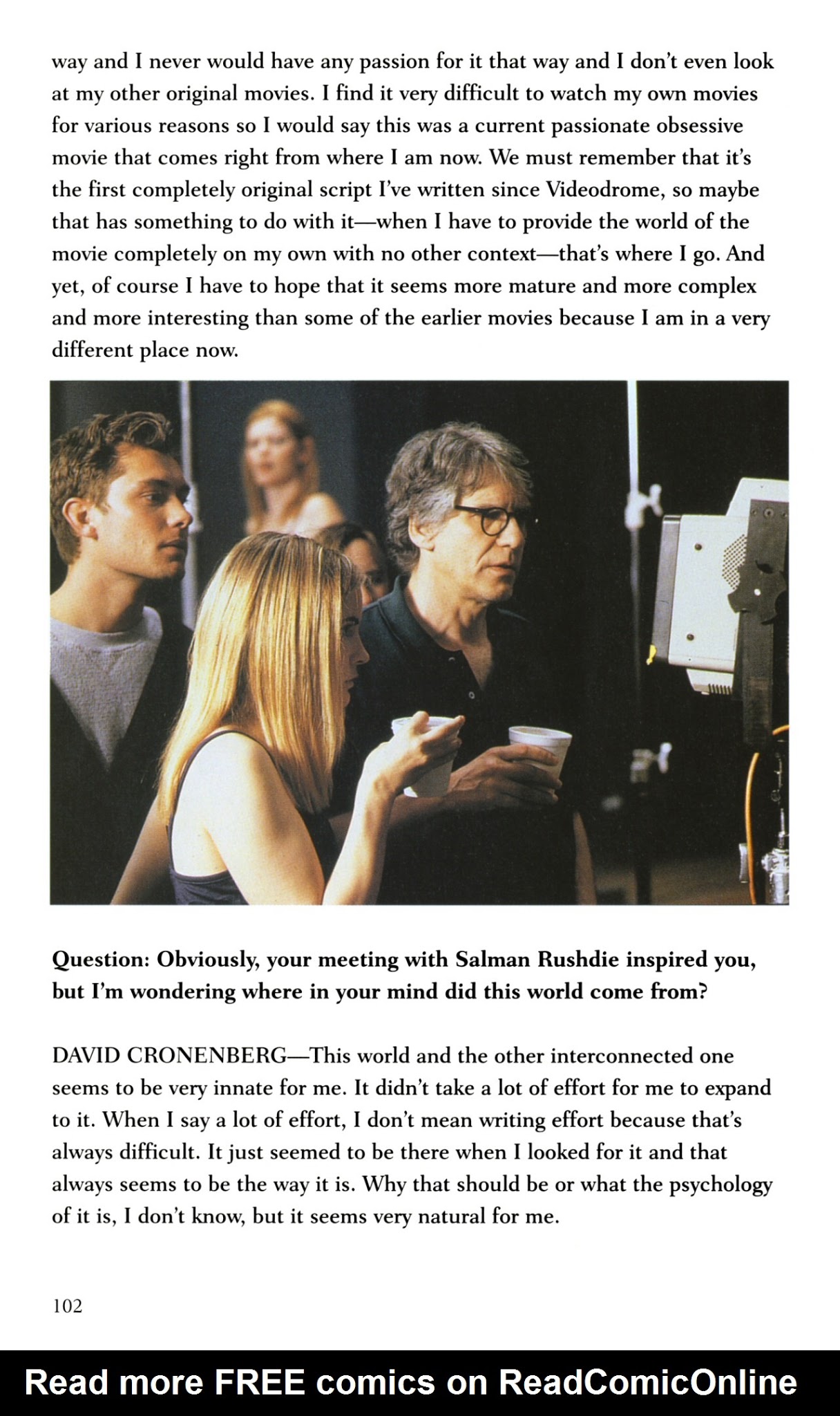 Read online eXistenZ comic -  Issue # TPB - 105