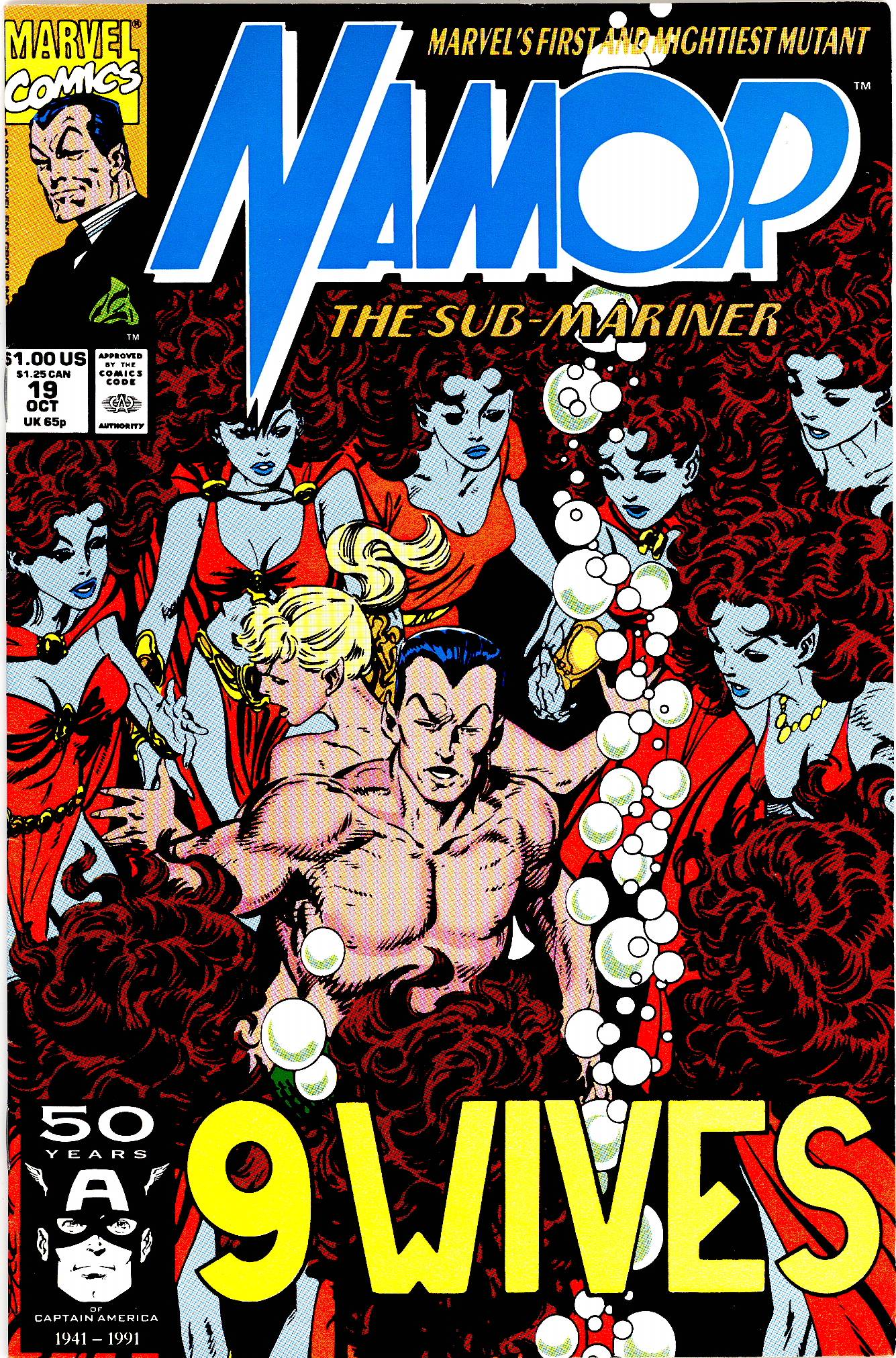 Read online Namor, The Sub-Mariner comic -  Issue #19 - 1