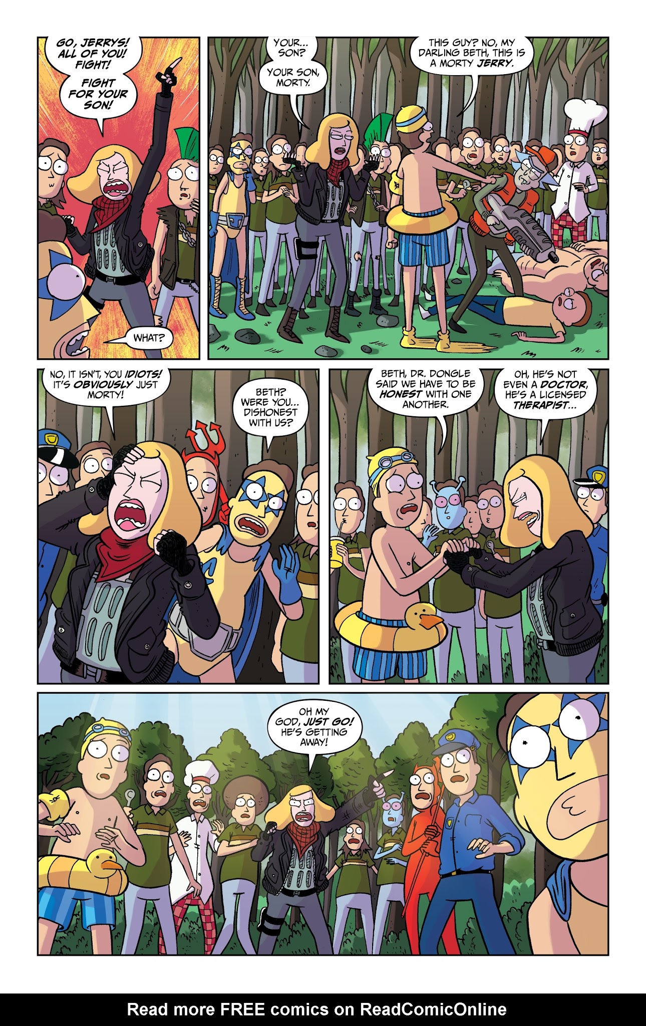 Read online Rick and Morty: Pocket Like You Stole It comic -  Issue #4 - 4