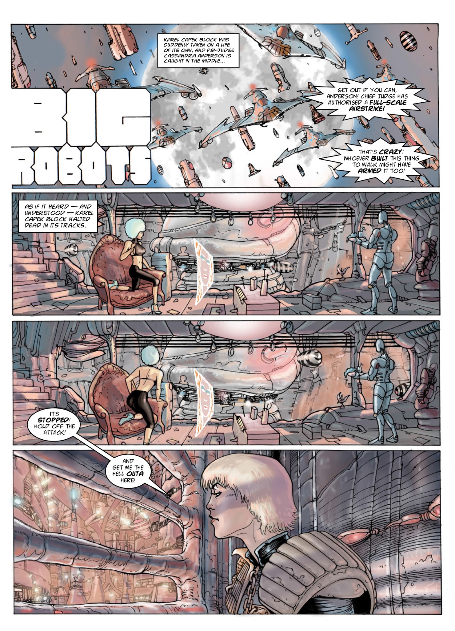 Read online Judge Anderson: The Psi Files comic -  Issue # TPB 5 - 52