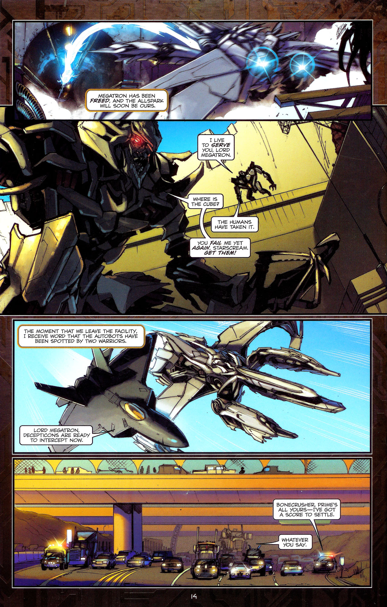 Read online Transformers: The Reign of Starscream comic -  Issue #1 - 17