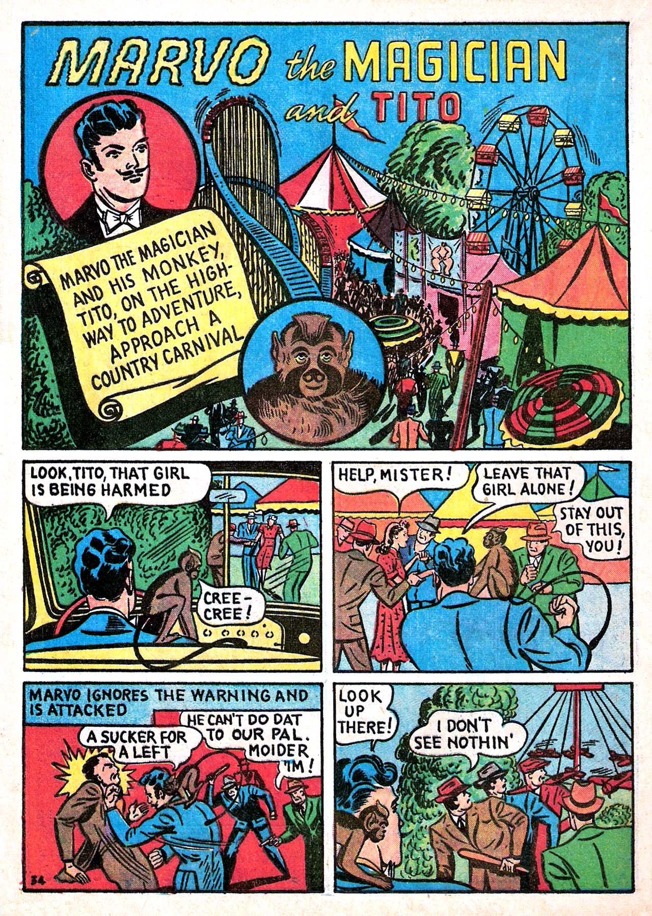 Read online Sure-Fire Comics comic -  Issue #3a - 35