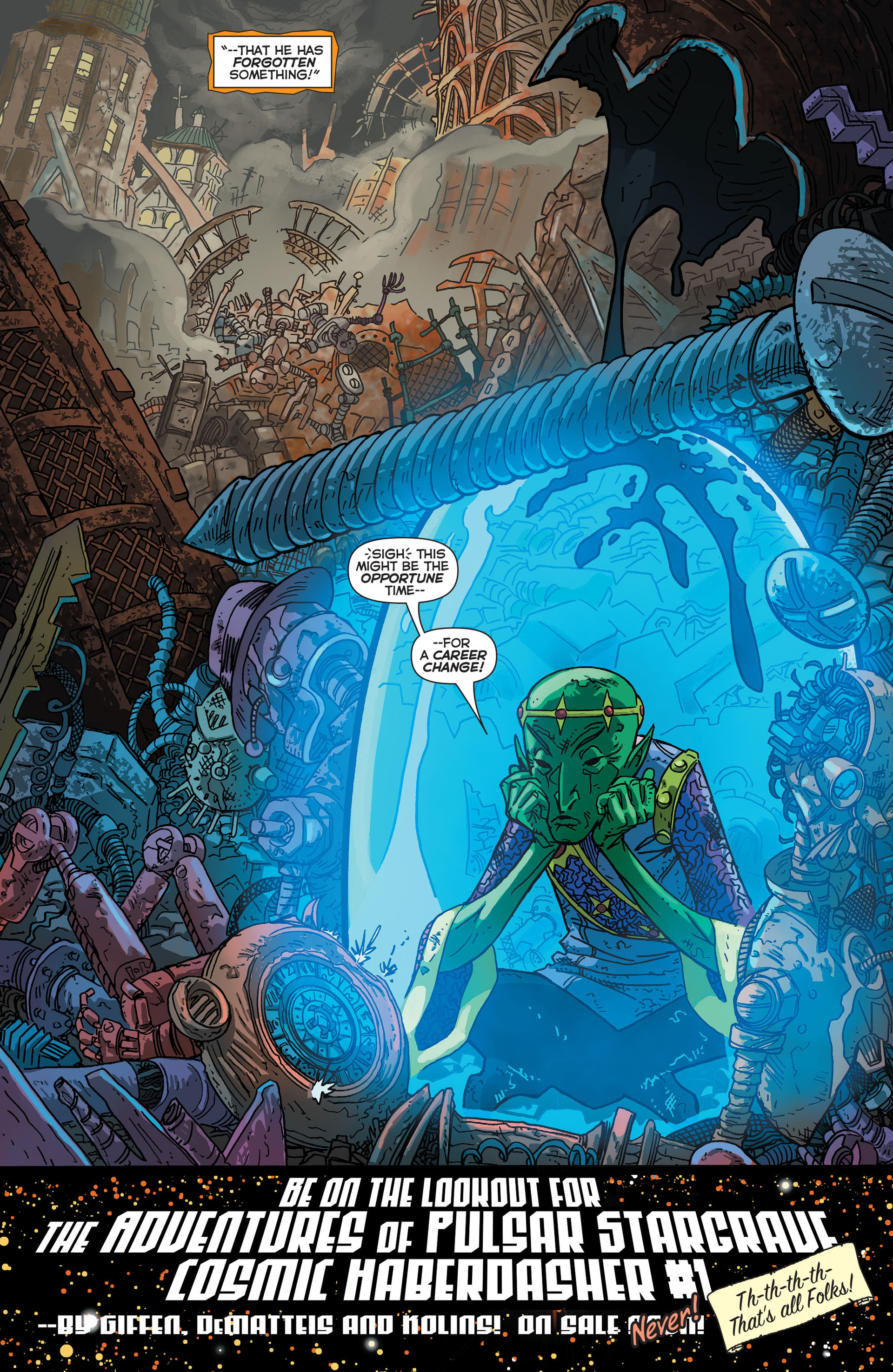 Read online Larfleeze comic -  Issue #12 - 19