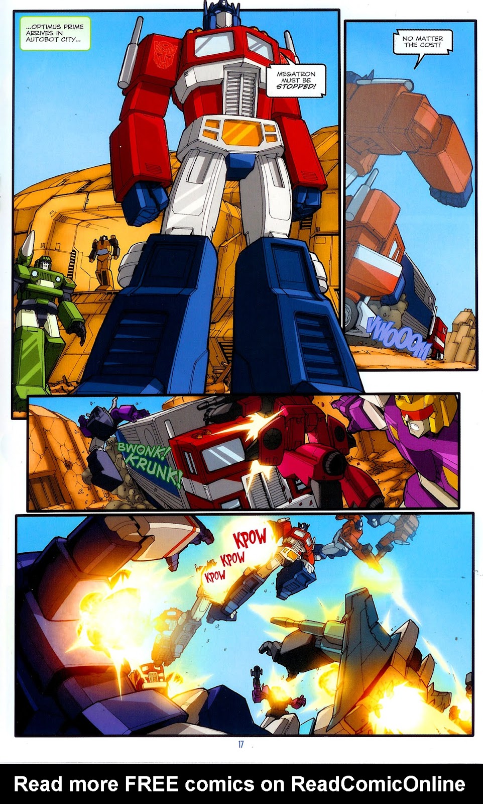 The Transformers: The Animated Movie issue 1 - Page 18