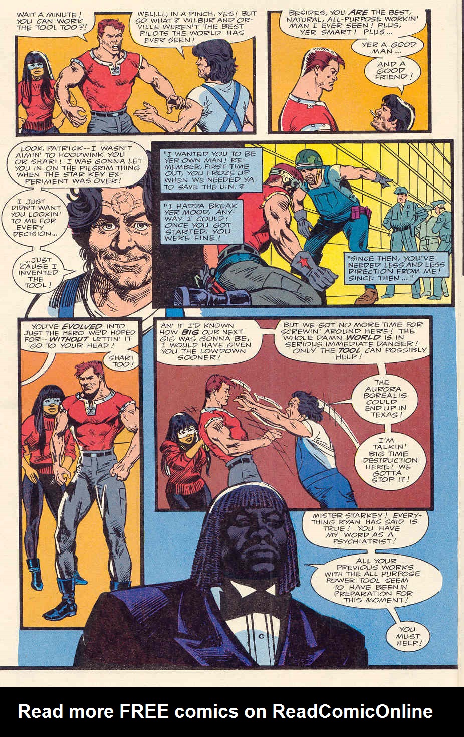 Read online Steelgrip Starkey comic -  Issue #6 - 16