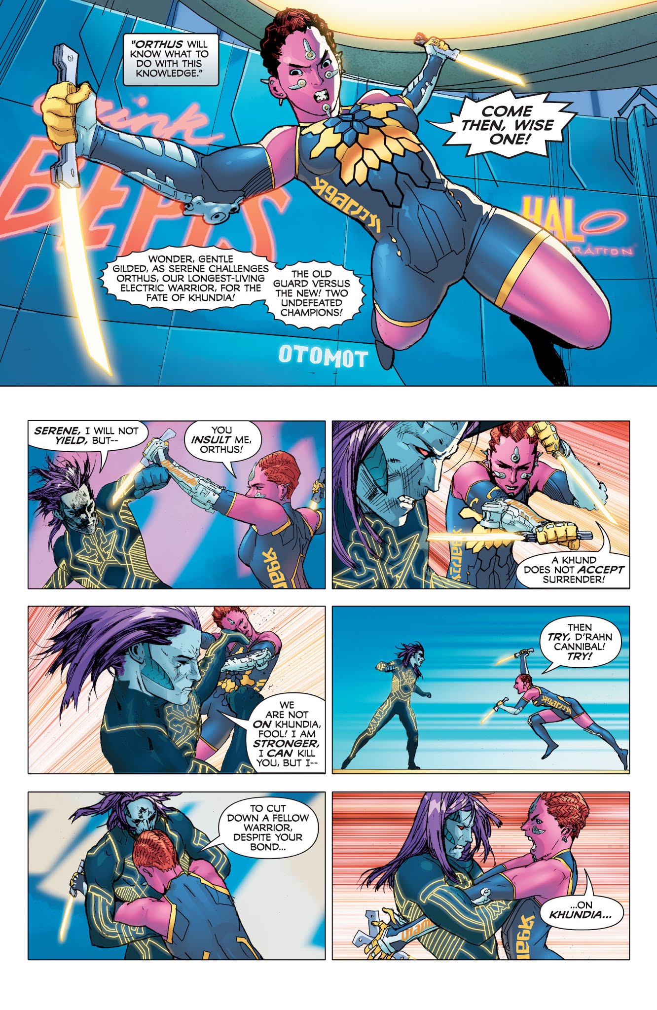 Read online Electric Warriors comic -  Issue #3 - 8