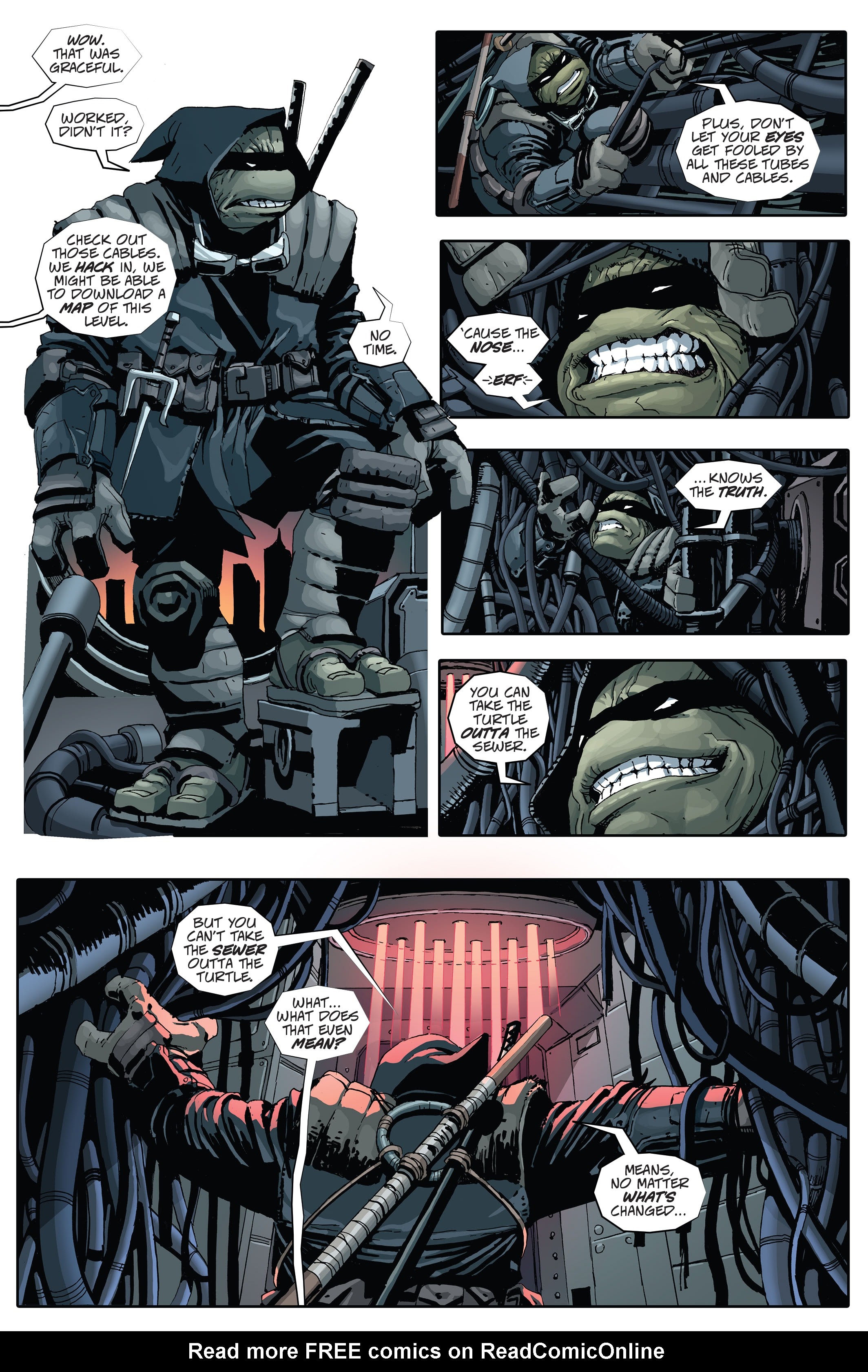 Read online Teenage Mutant Ninja Turtles: The Last Ronin comic -  Issue # _Director's Cut - 12