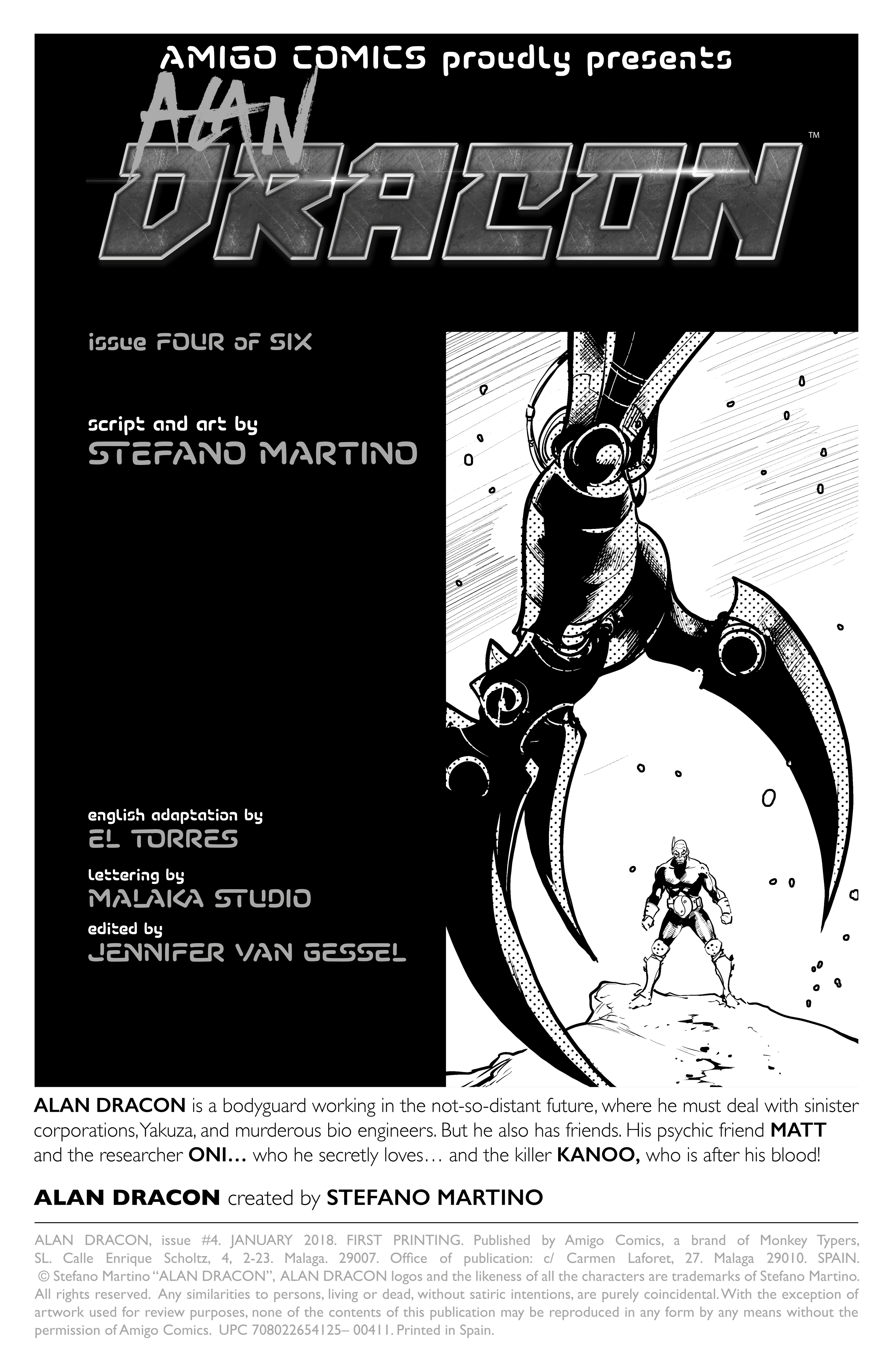 Read online Alan Dracon comic -  Issue #4 - 2