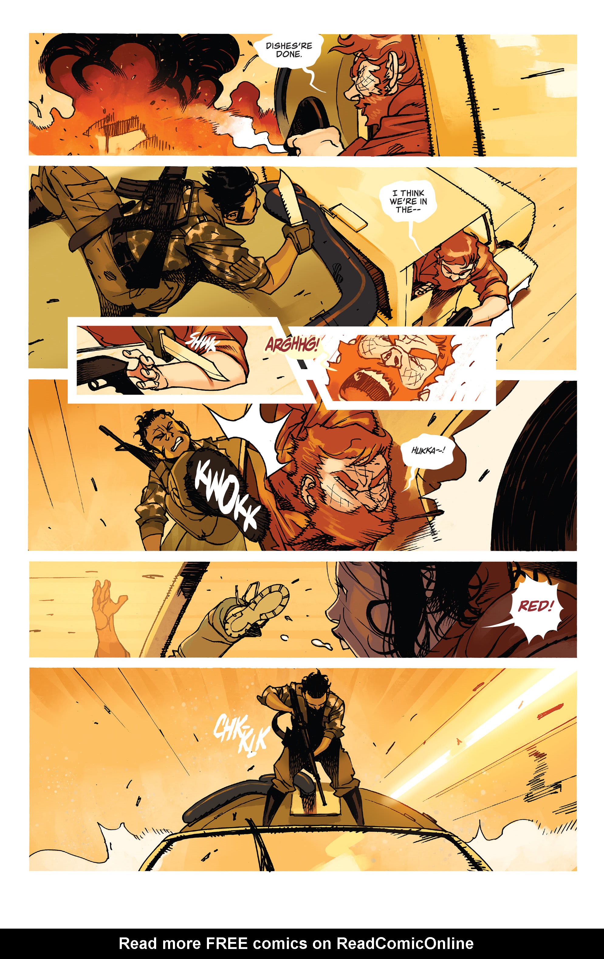 Read online Death Or Glory comic -  Issue #11 - 13