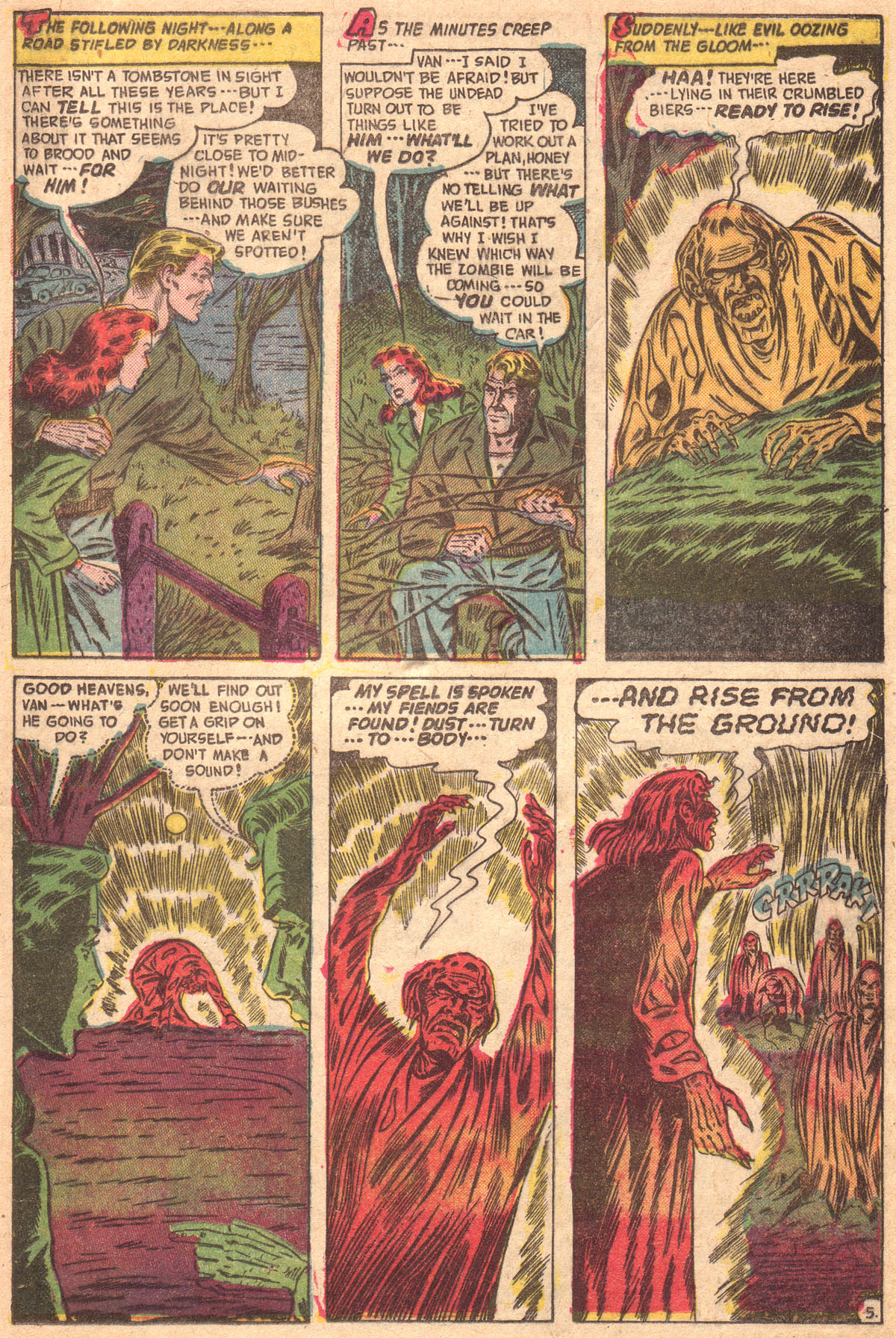 Read online Adventures Into The Unknown comic -  Issue #32 - 47