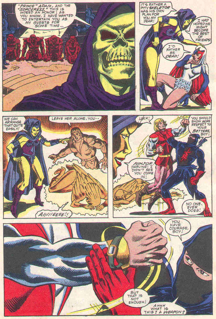 Read online Masters of the Universe (1986) comic -  Issue #13 - 9