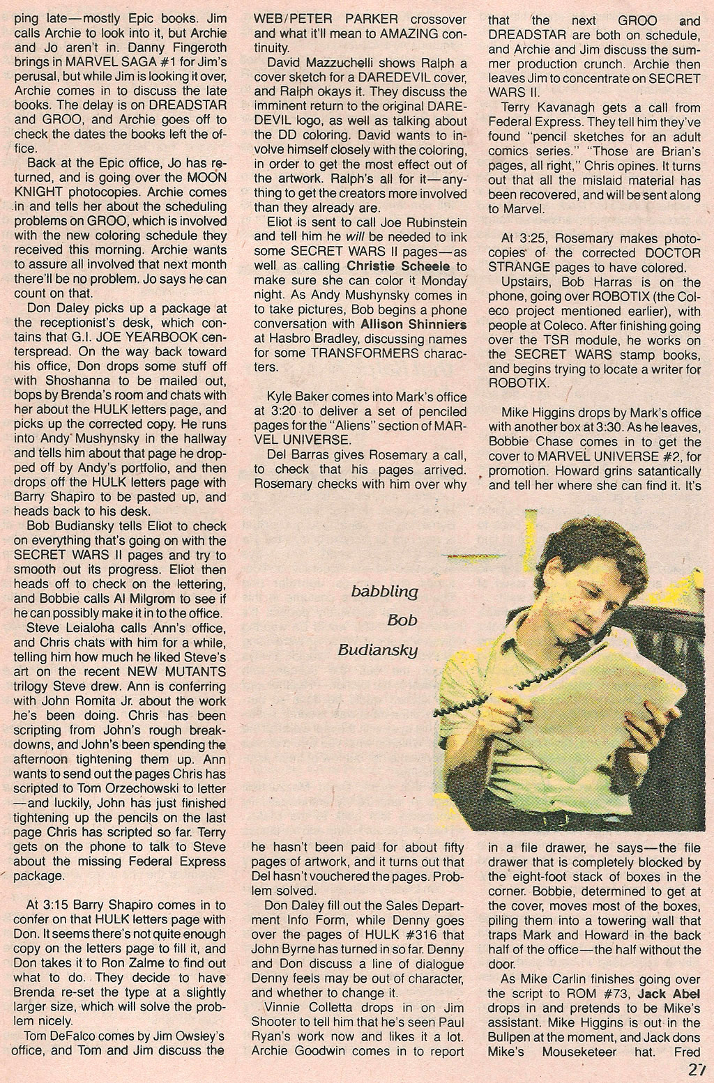 Read online Marvel Age comic -  Issue #35 - 28