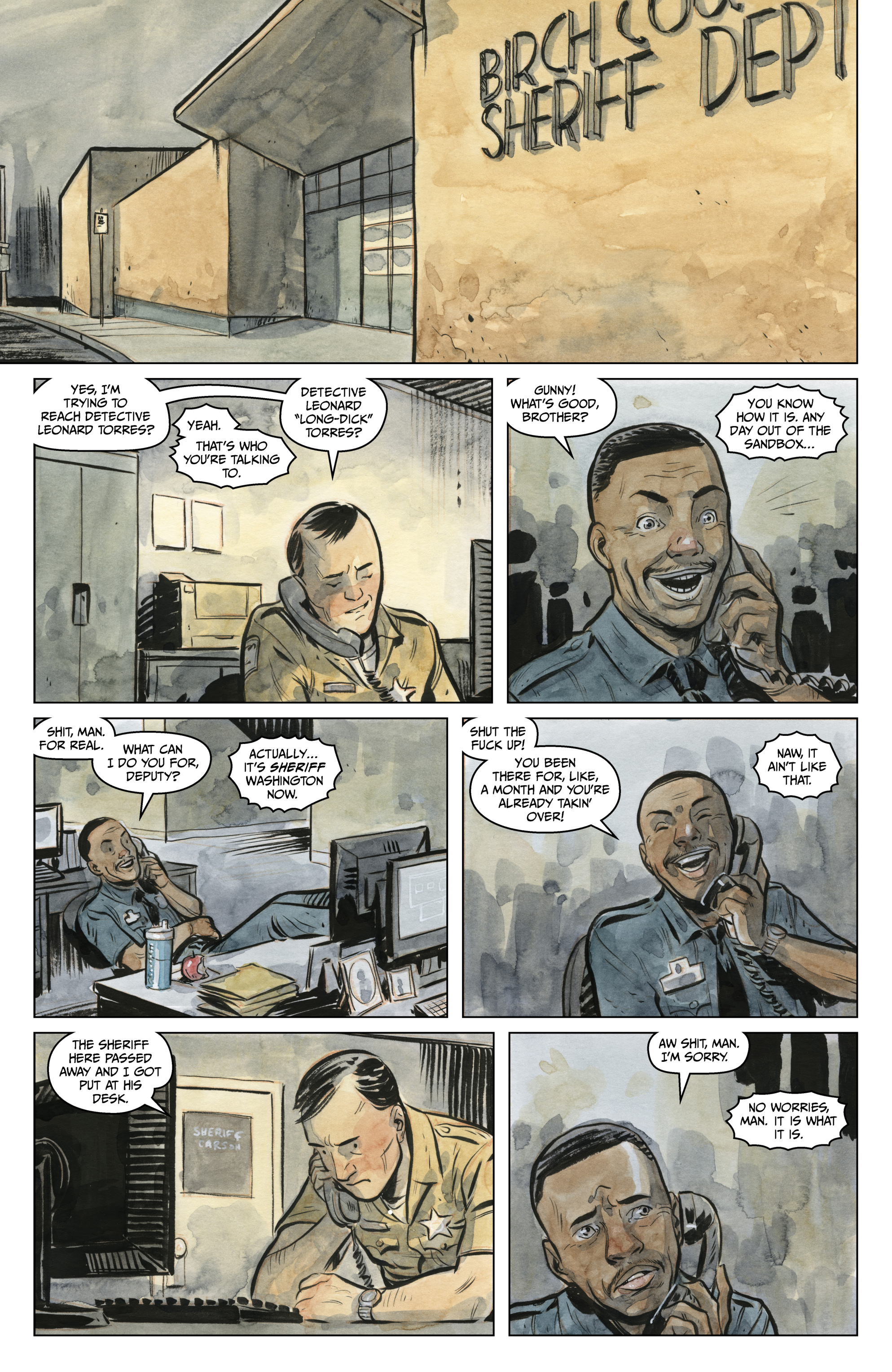 Read online Manor Black comic -  Issue # _TPB - 45