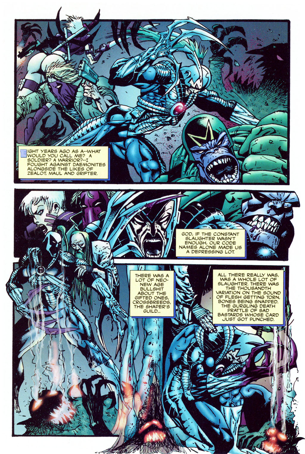 Read online The Razor's Edge comic -  Issue #1 - 4