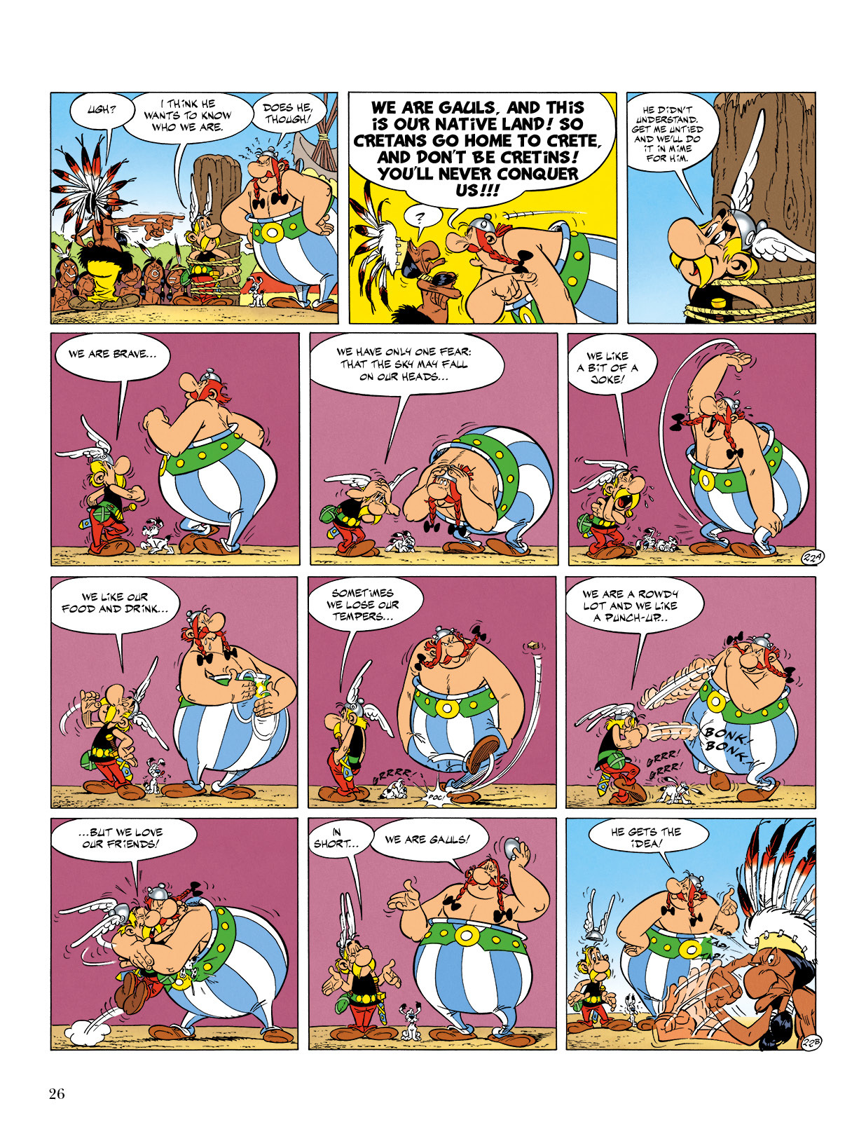 Read online Asterix comic -  Issue #22 - 27