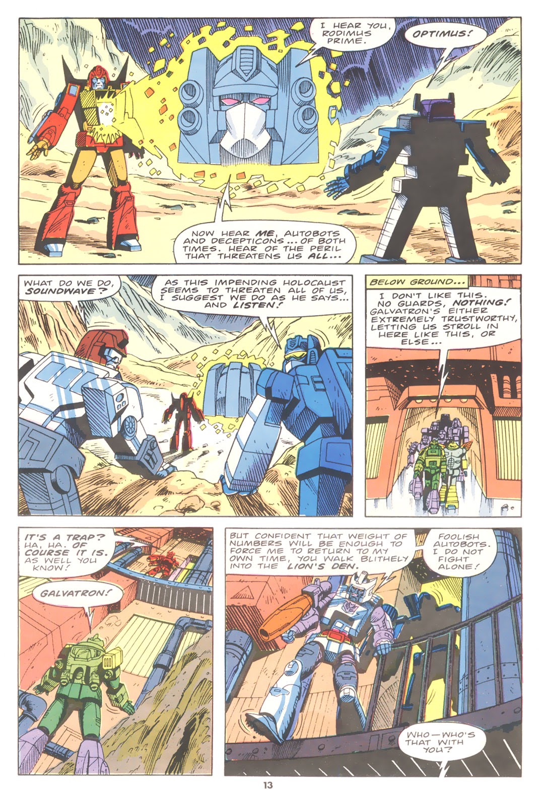 Read online The Transformers (UK) comic -  Issue #201 - 12