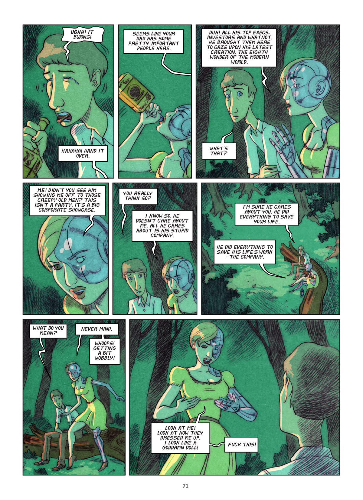 Read online Bionic comic -  Issue # TPB (Part 1) - 72