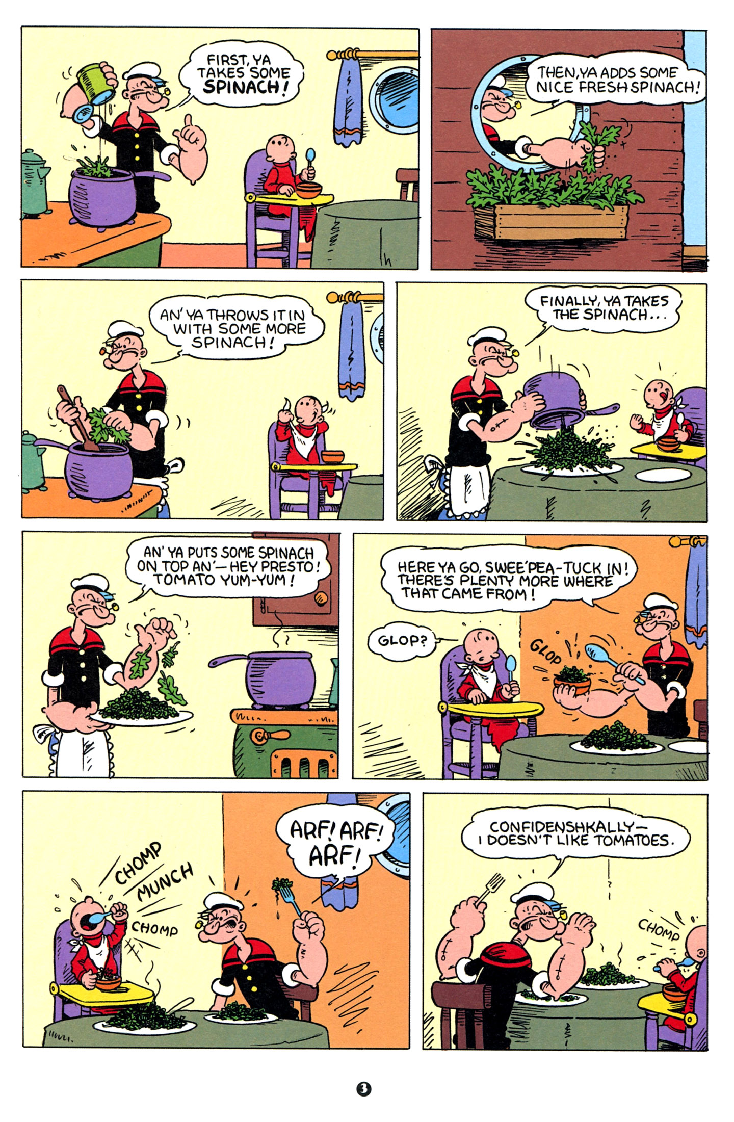 Read online Popeye (2012) comic -  Issue #5 - 5