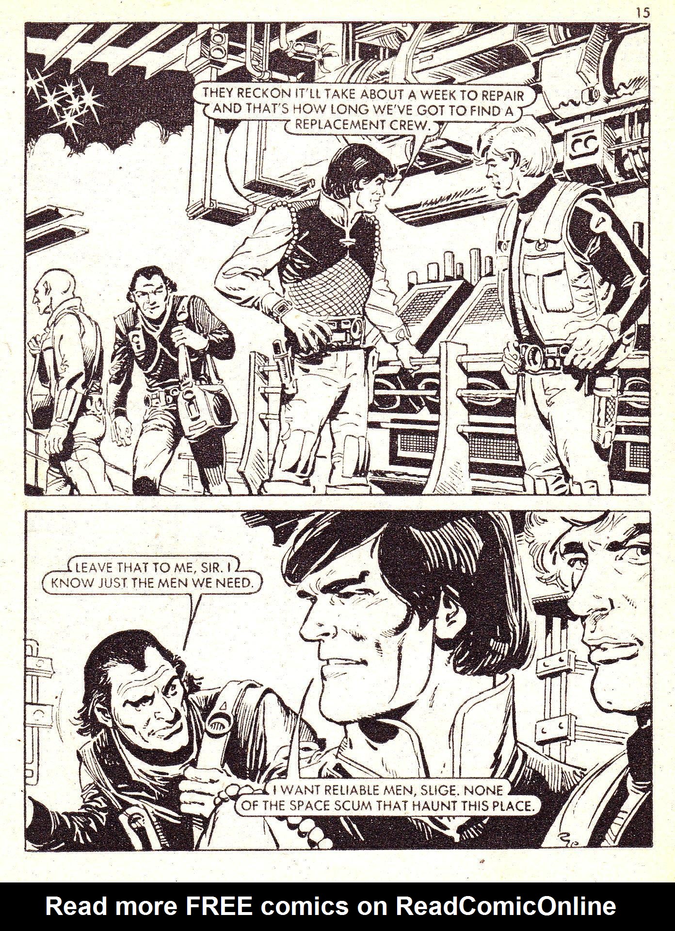 Read online Starblazer comic -  Issue #69 - 15
