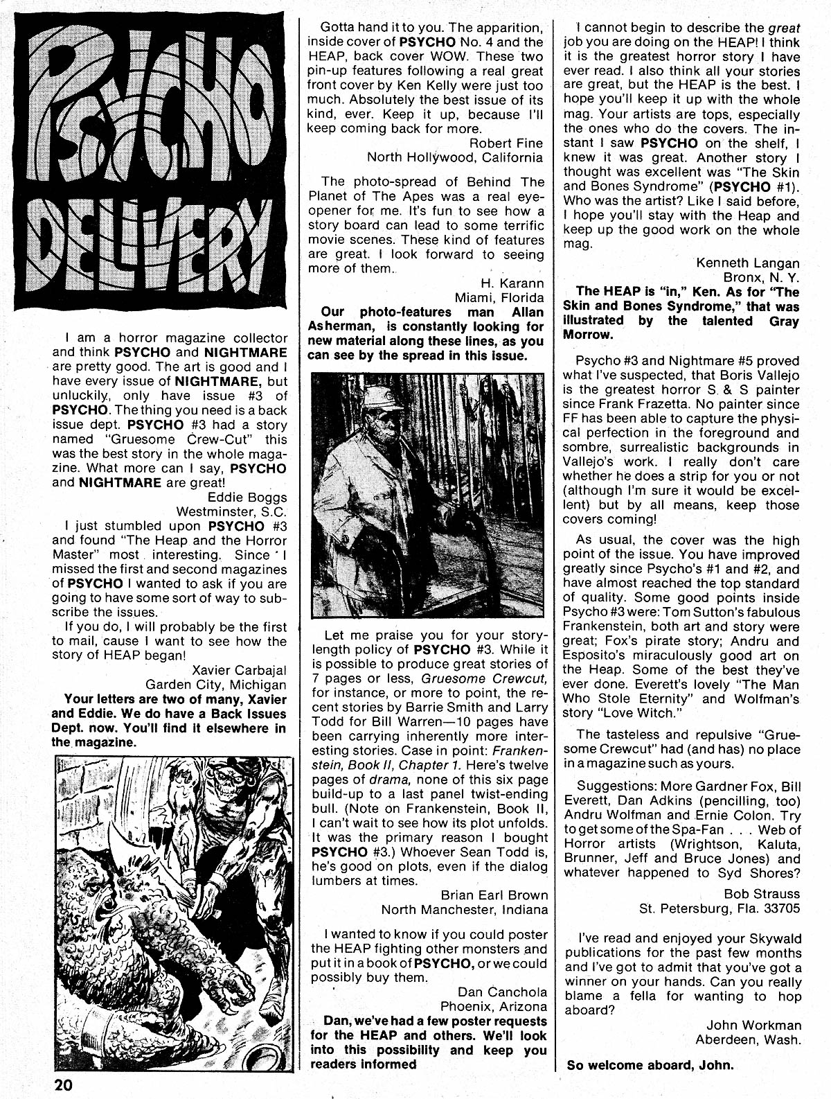 Read online Psycho comic -  Issue #5 - 21