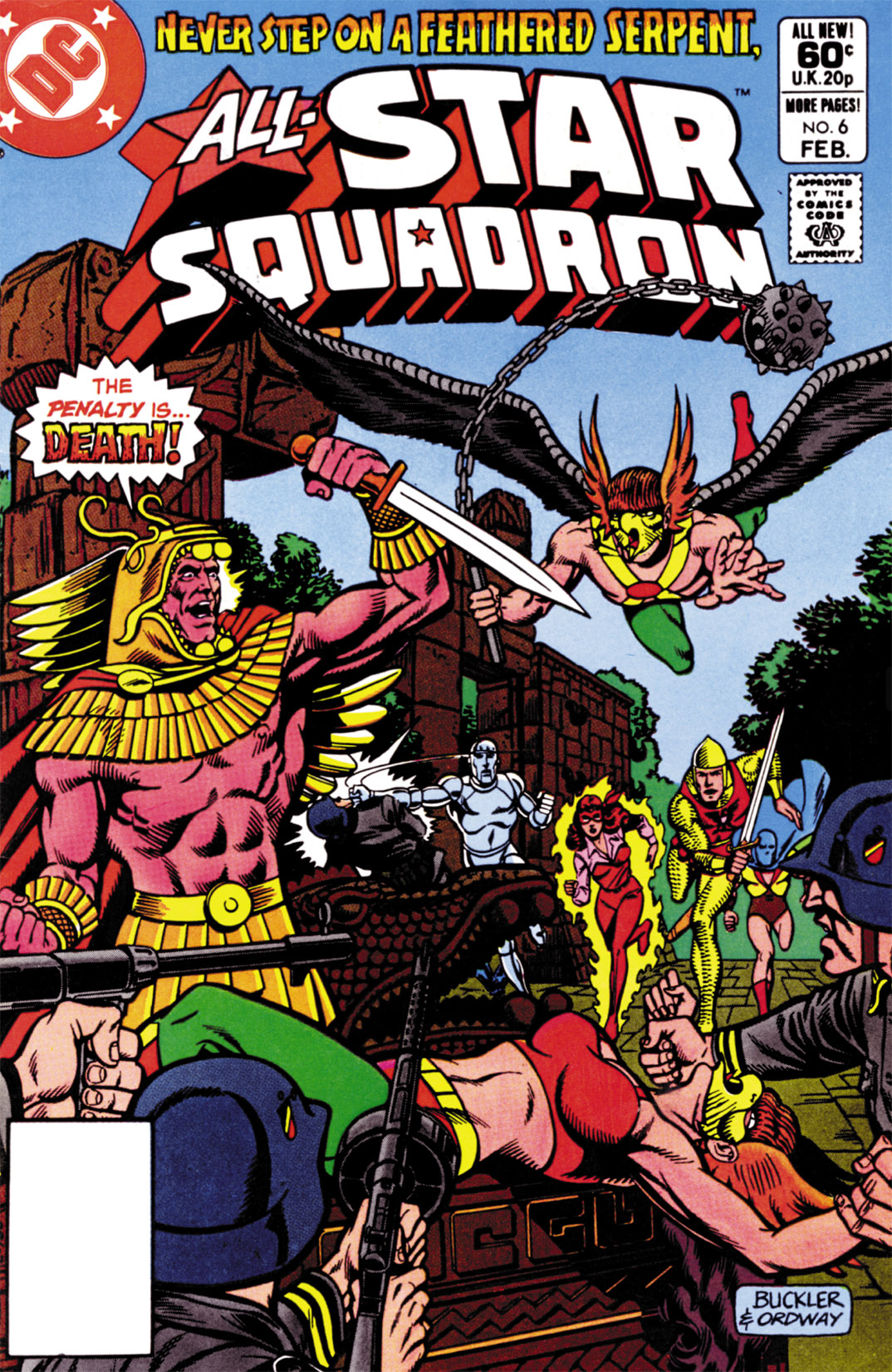 Read online All-Star Squadron comic -  Issue #6 - 1