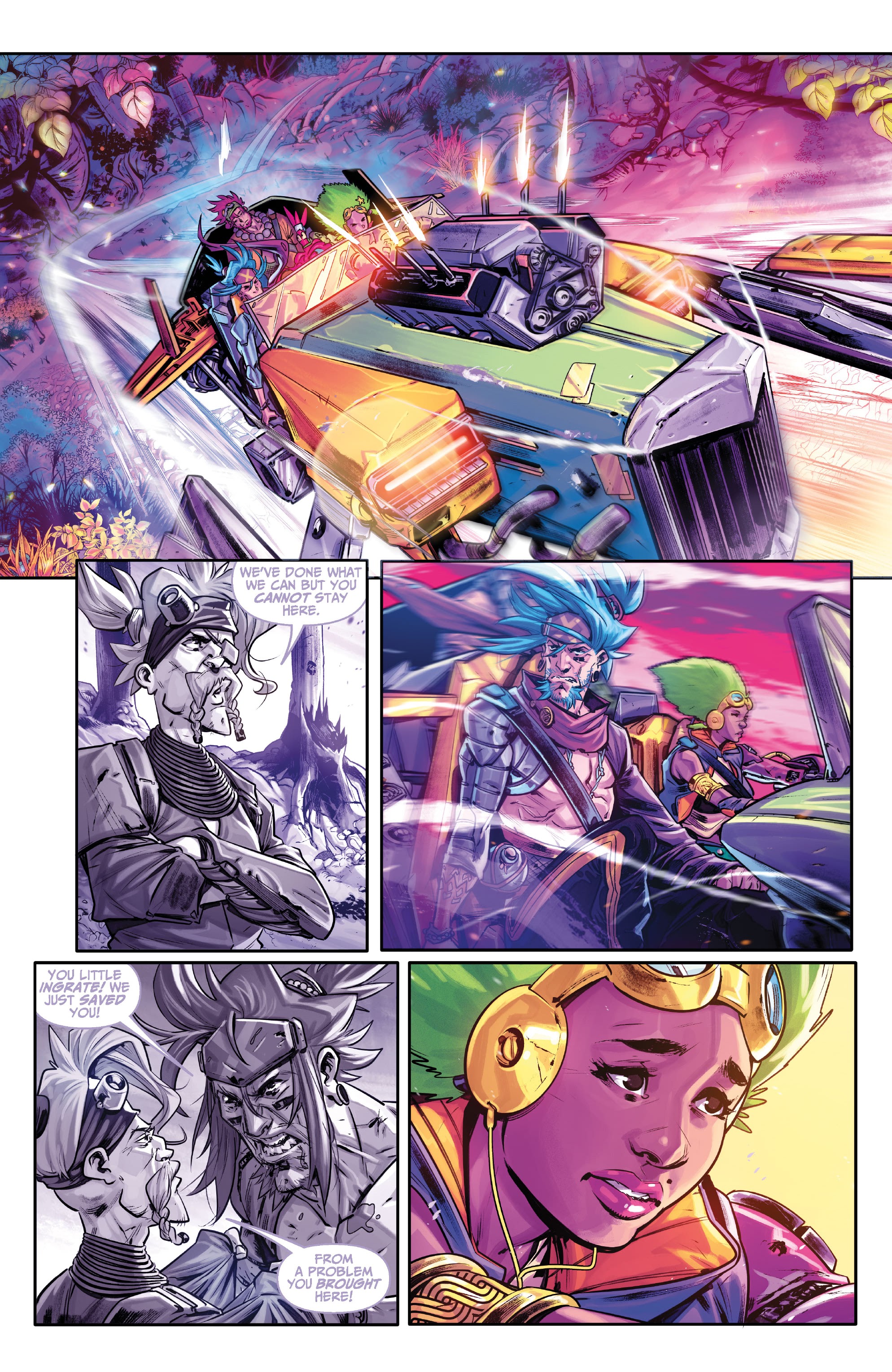 Read online No One Left To Fight II comic -  Issue #1 - 4