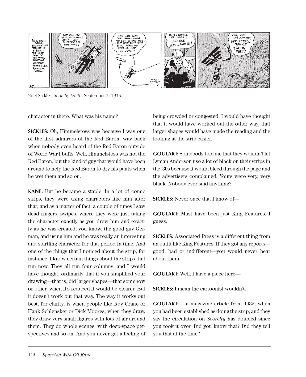 Sparring With Gil Kane: Colloquies On Comic Art and Aesthetics issue TPB (Part 2) - Page 40