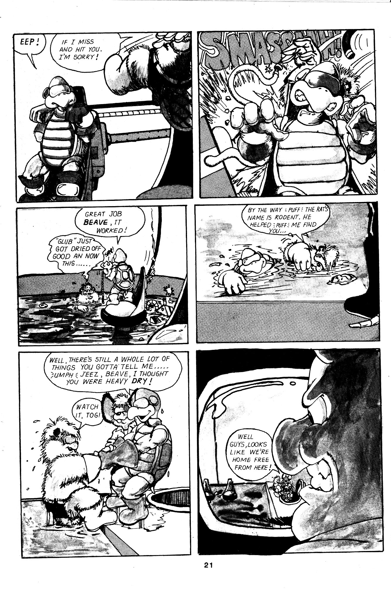 Read online Space Beaver comic -  Issue #1 - 23