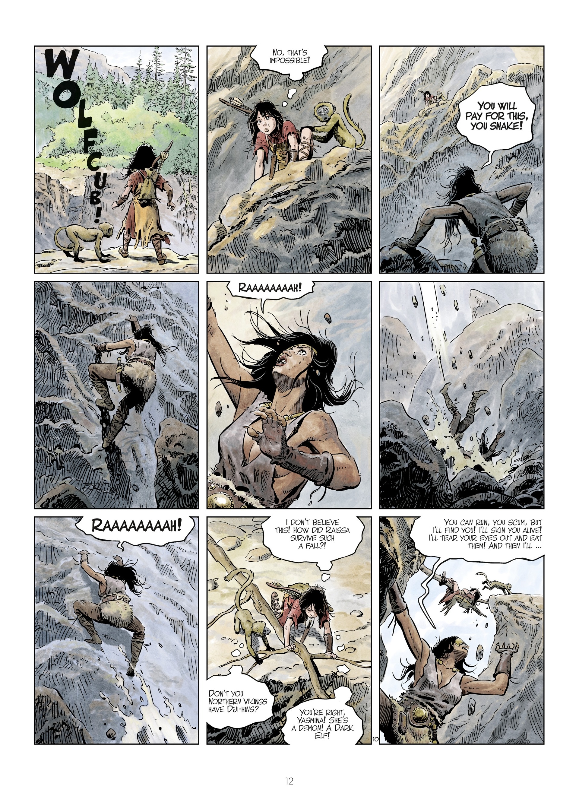 Read online The World of Thorgal: Wolfcub comic -  Issue #5 - 14